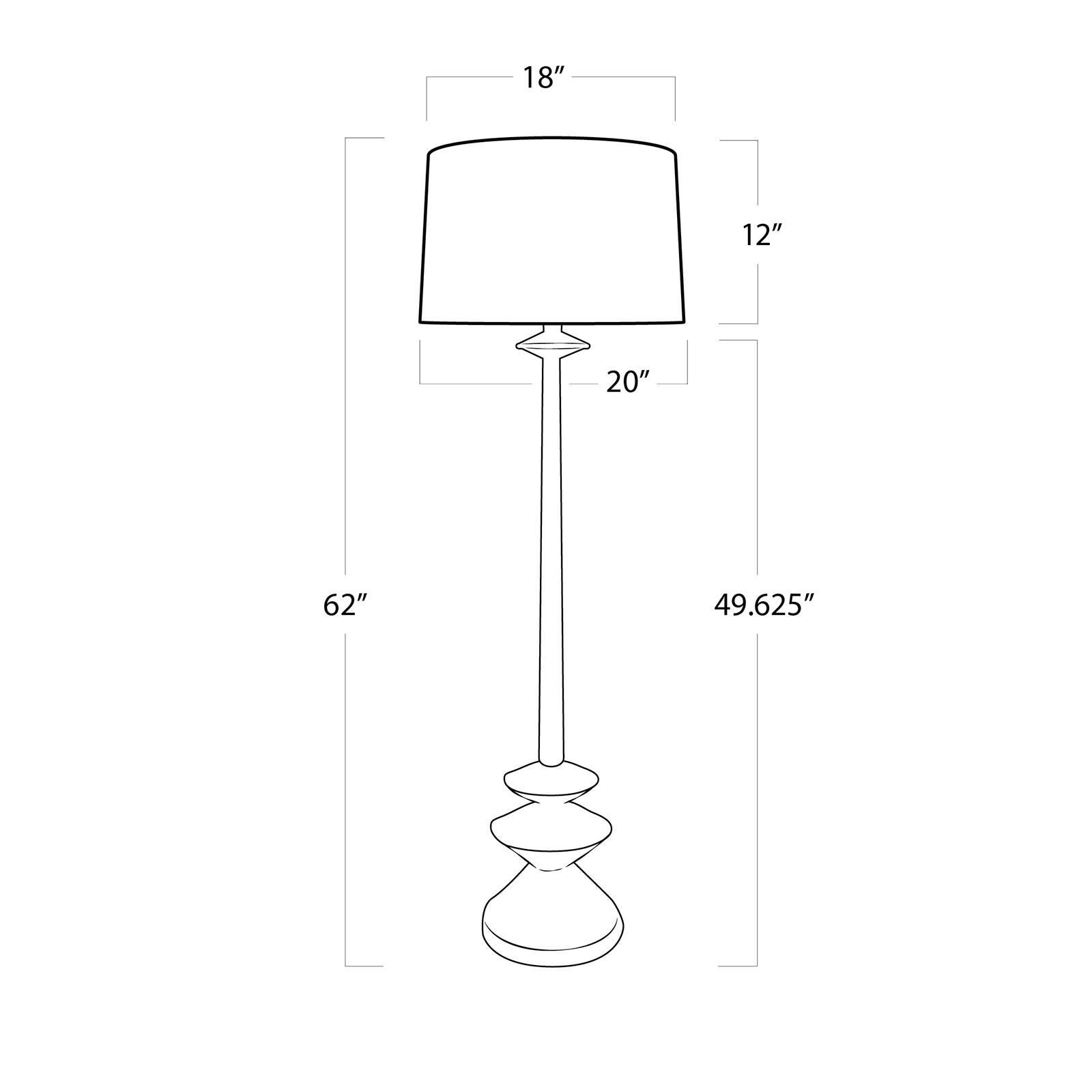 Hope 62 Inch Floor Lamp by Regina Andrew