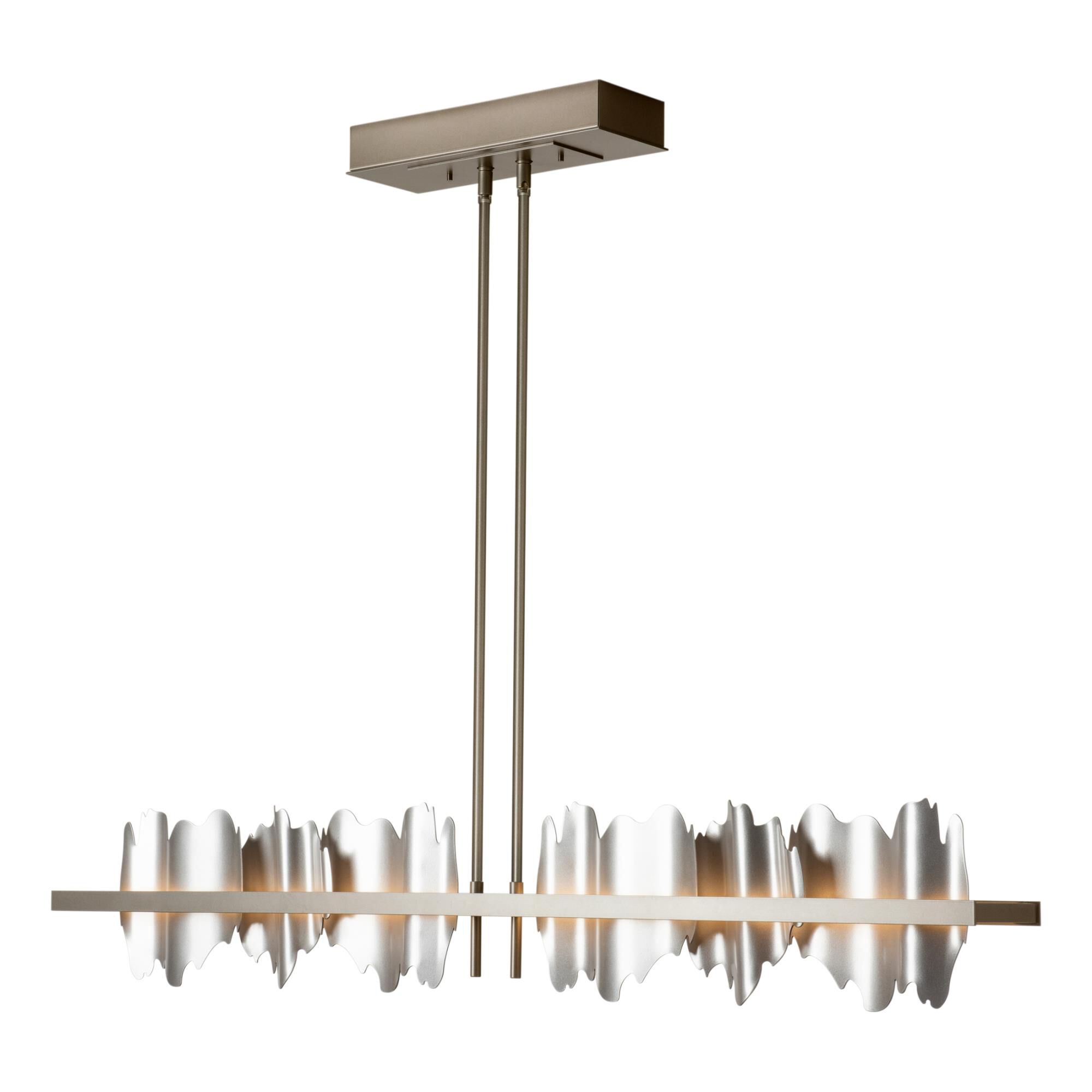 Hildene 52 Inch Light Linear Suspension Light by Hubbardton Forge