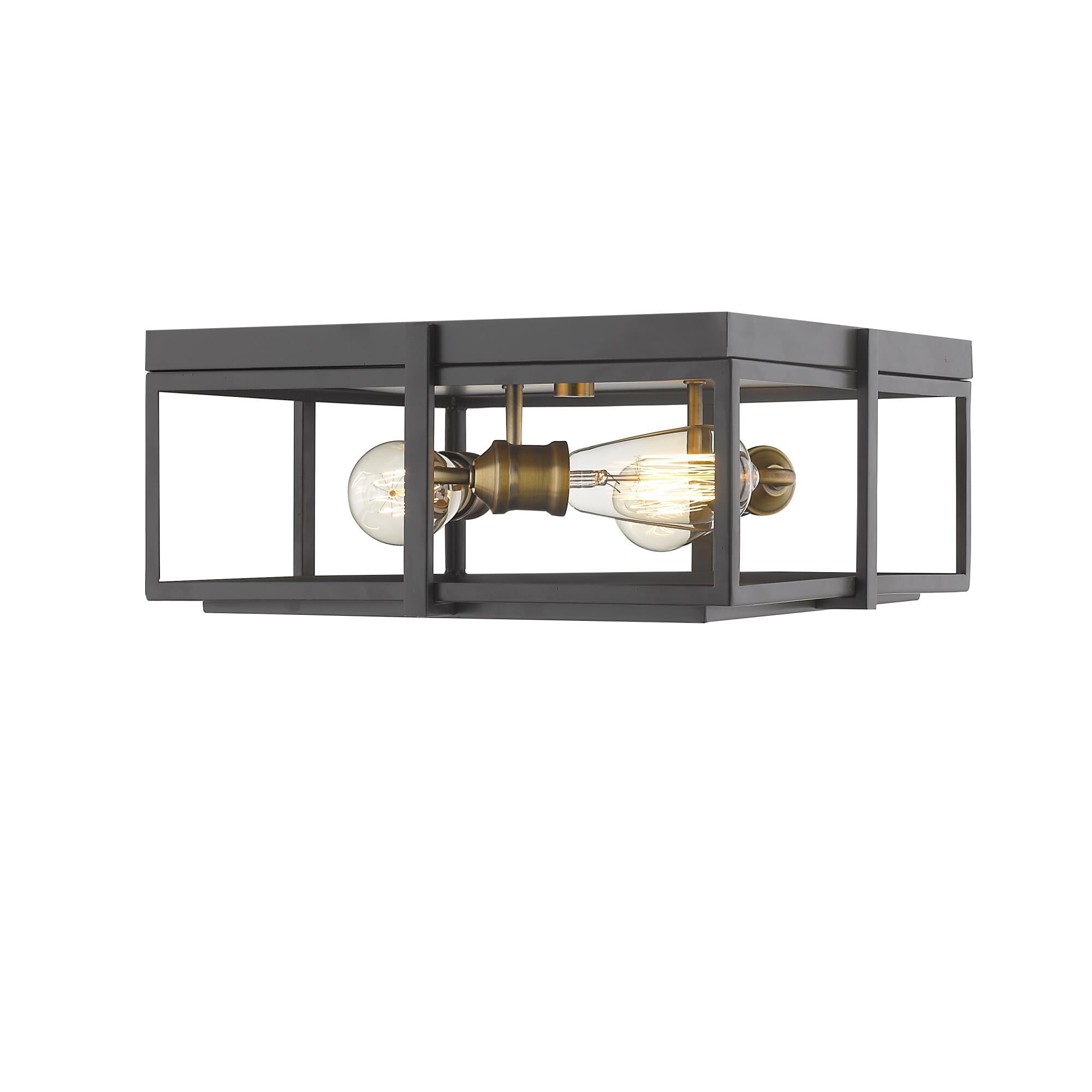 Halcyon 15 Inch 3 Light Flush Mount by Z-Lite