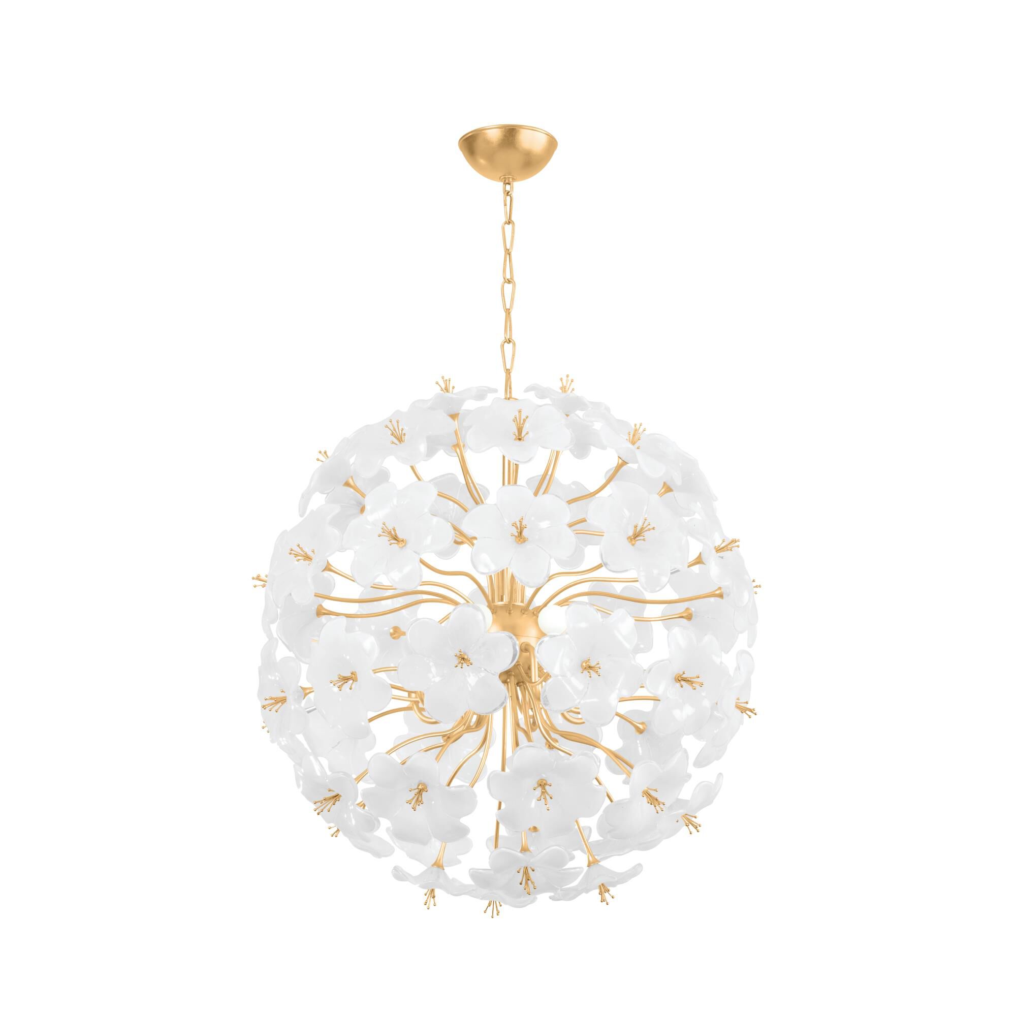 Hygea 33 Inch Chandelier by Corbett Lighting