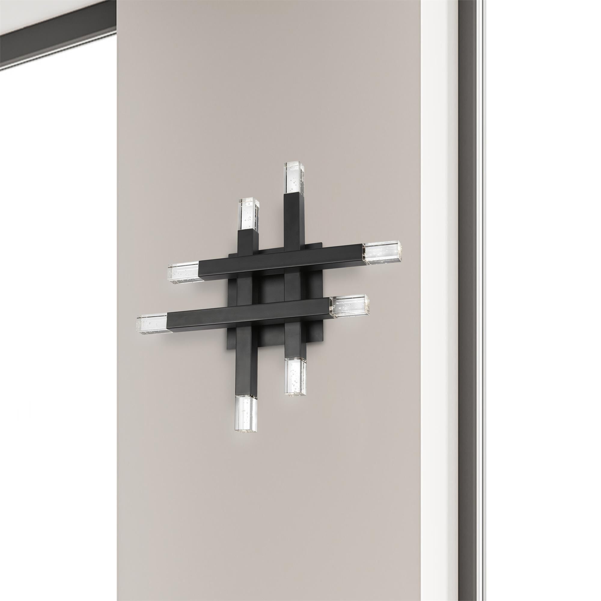Shown in Black and Frosted finish