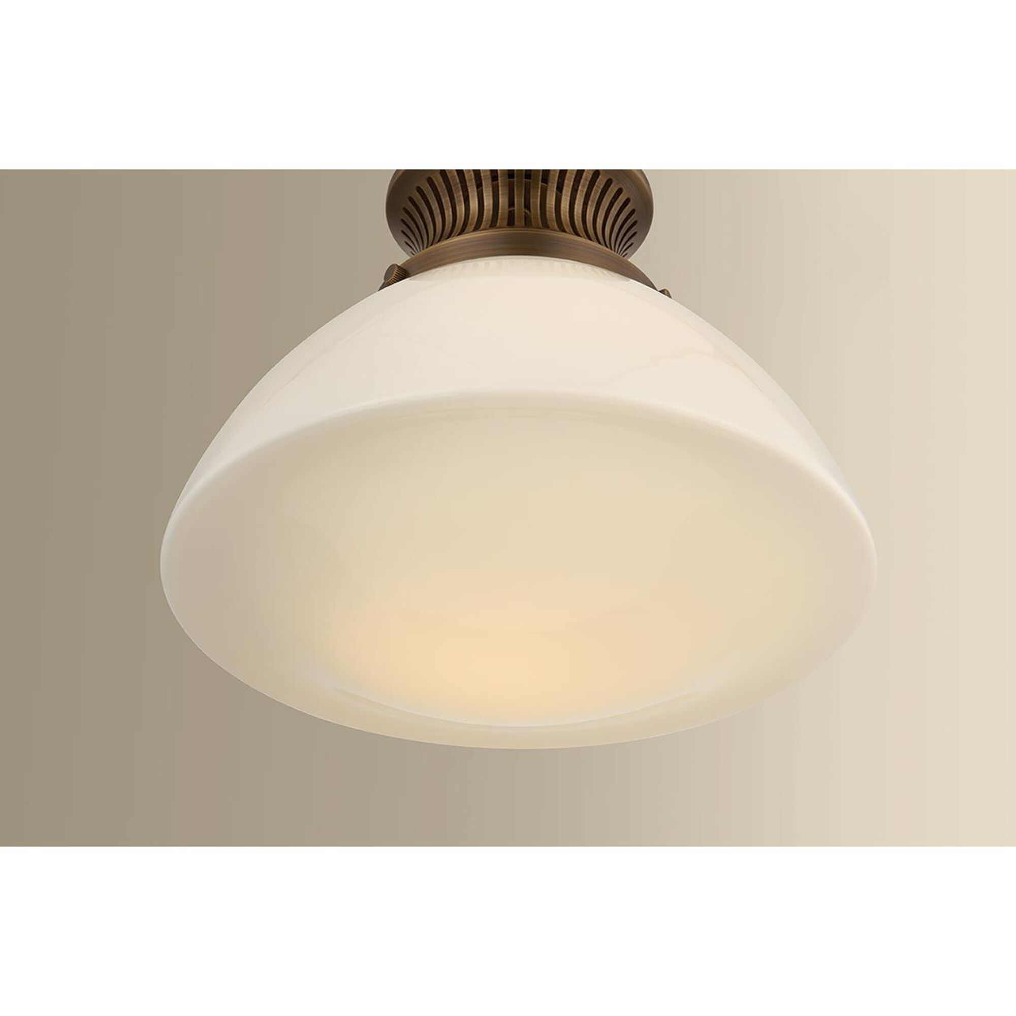 Shown in Historic Bronze finish and Opal Glossy glass