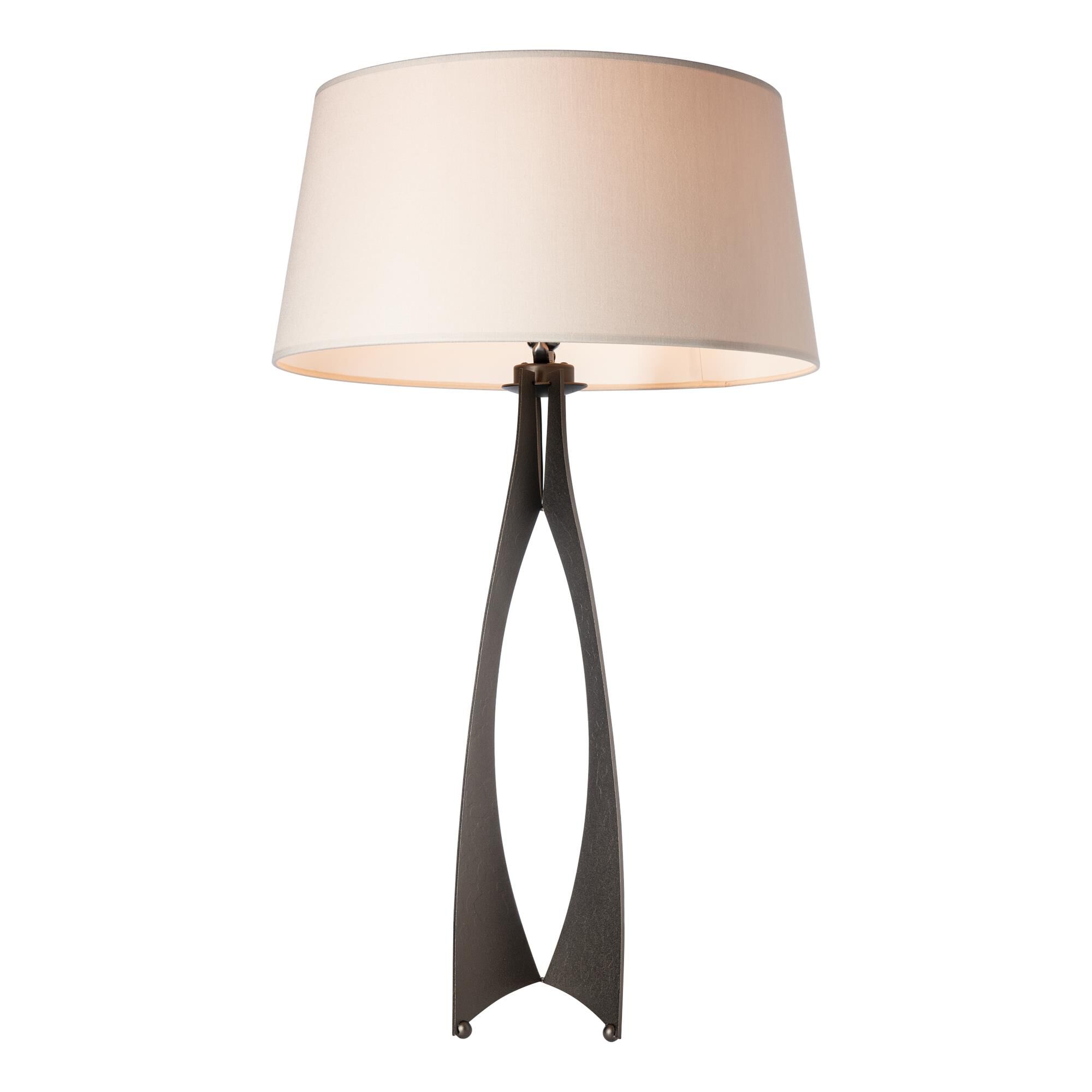 Shown in Oil Rubbed Bronze finish and Flax shade