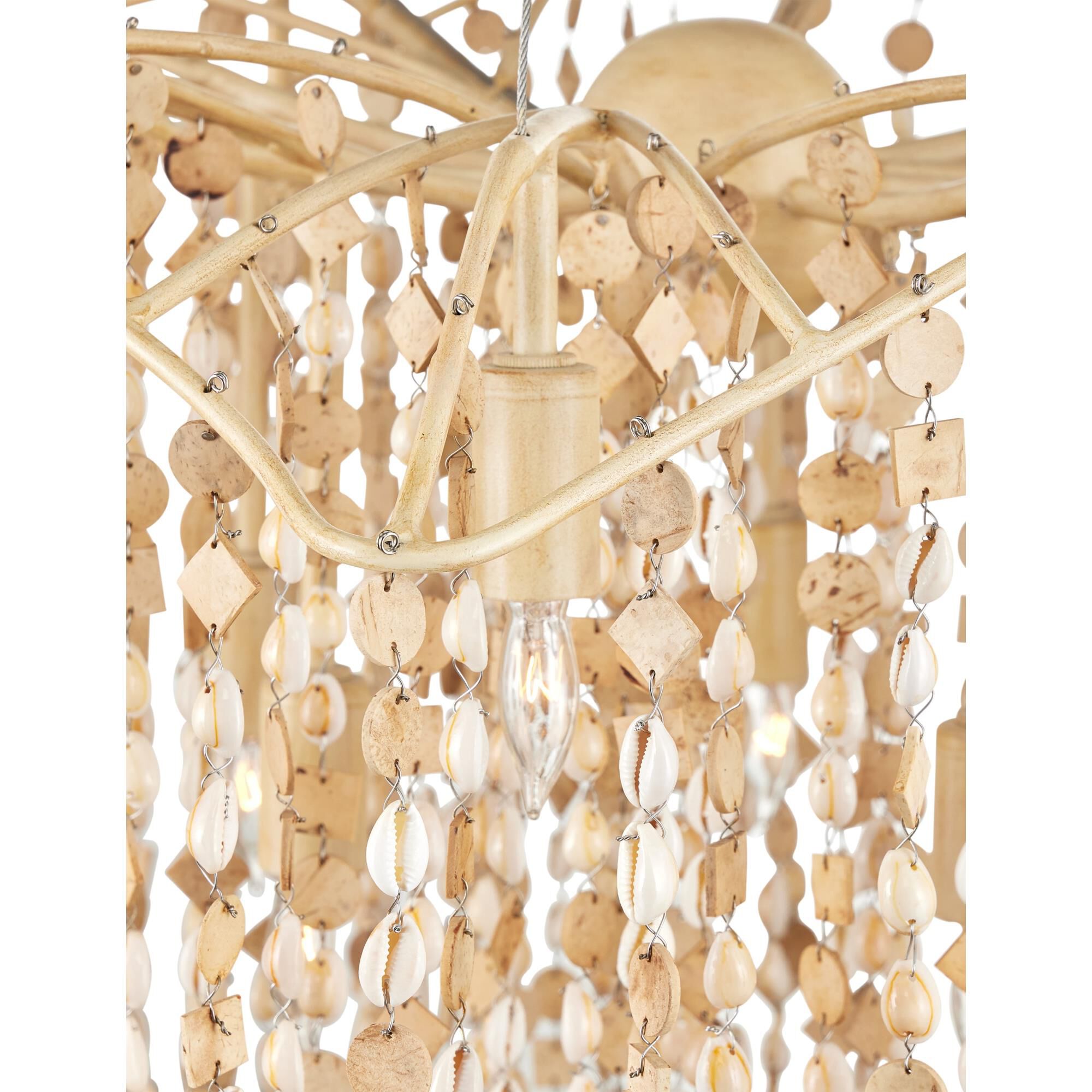 Kealia 36 Inch Chandelier by Currey and Company