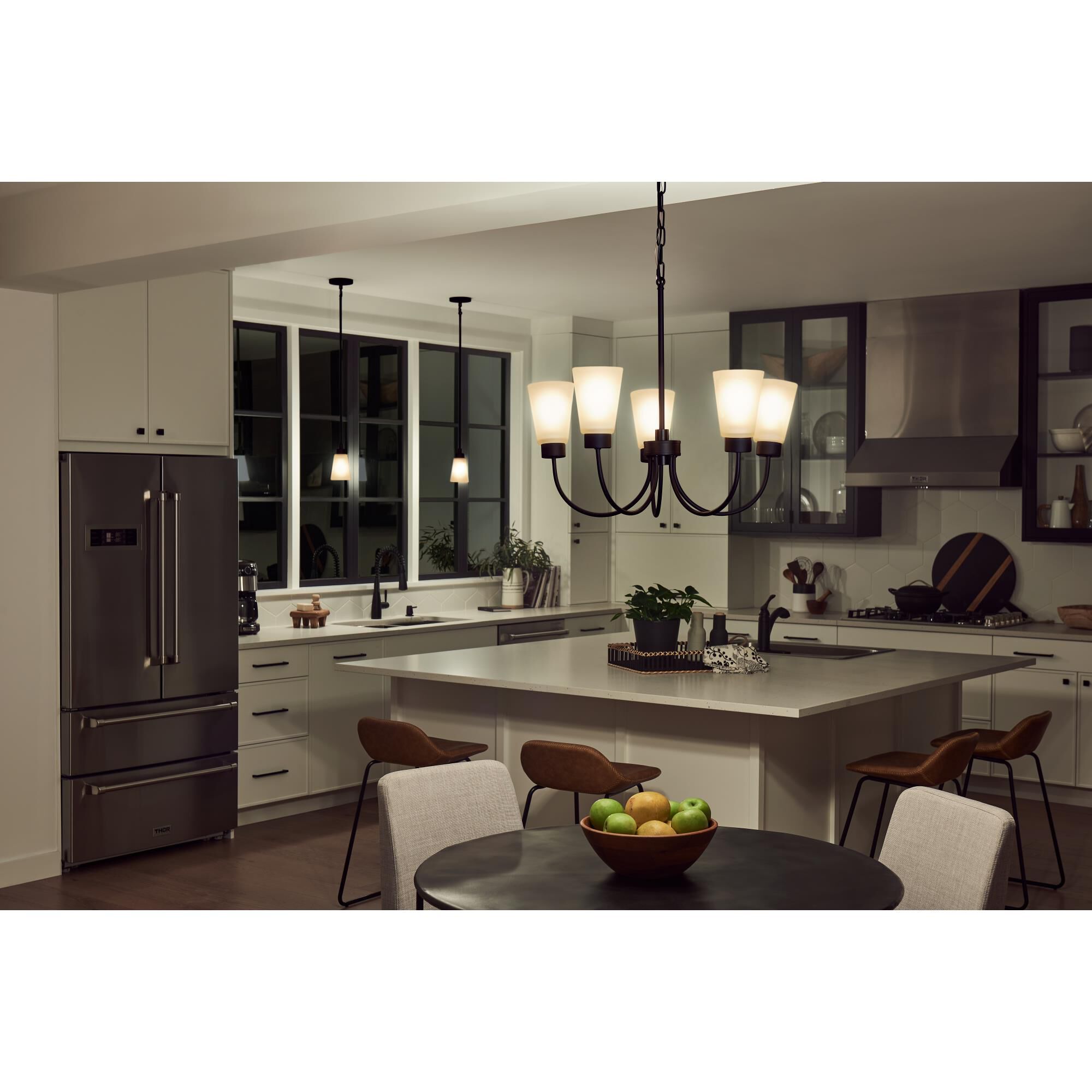 Erma 24 Inch 5 Light Mini Chandelier by Kichler Lighting