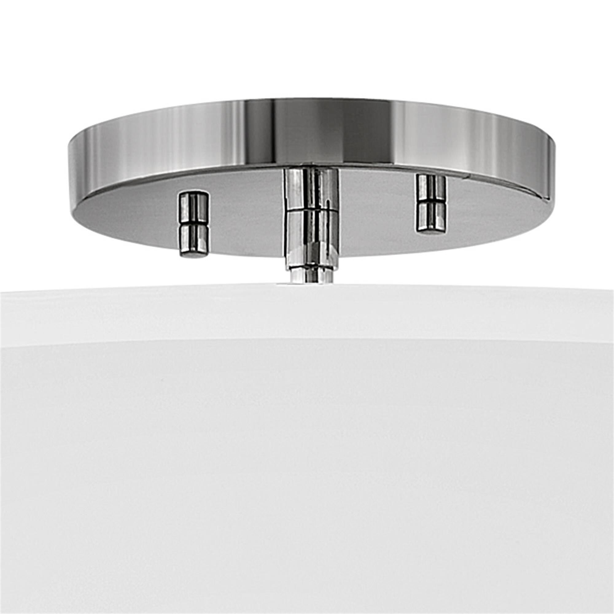Graham 23 Inch 4 Light Semi Flush Mount,