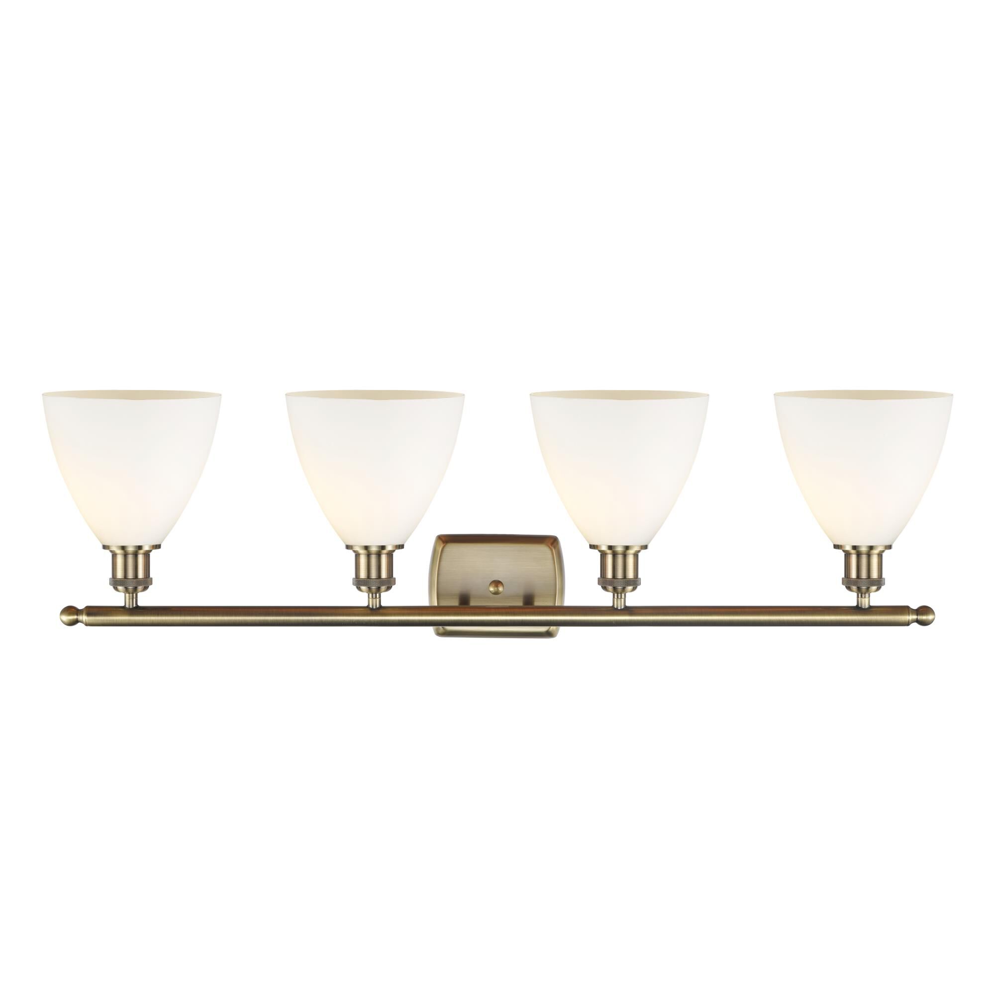 Bruno Marashlian Ballston Dome 38 Inch 4 Light Bath Vanity Light by Innovations Lighting