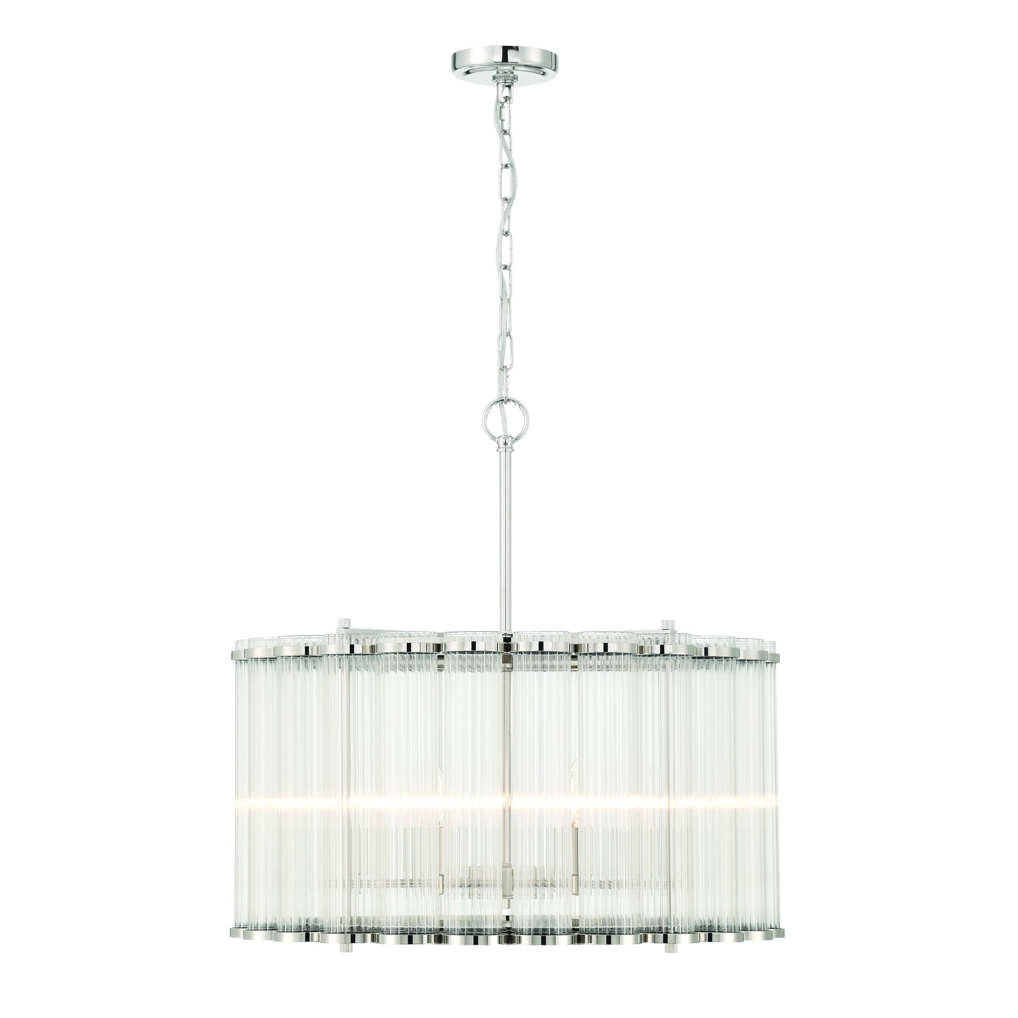 Glasbury Chandelier by Eurofase Lighting