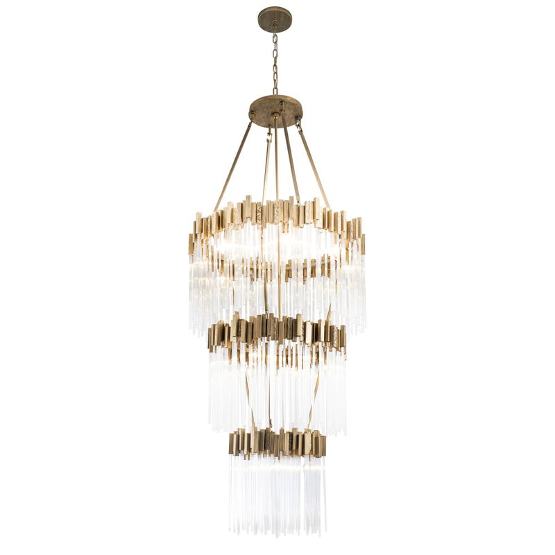 Ron Henderson Matrix 30 Inch Chandelier by Varaluz