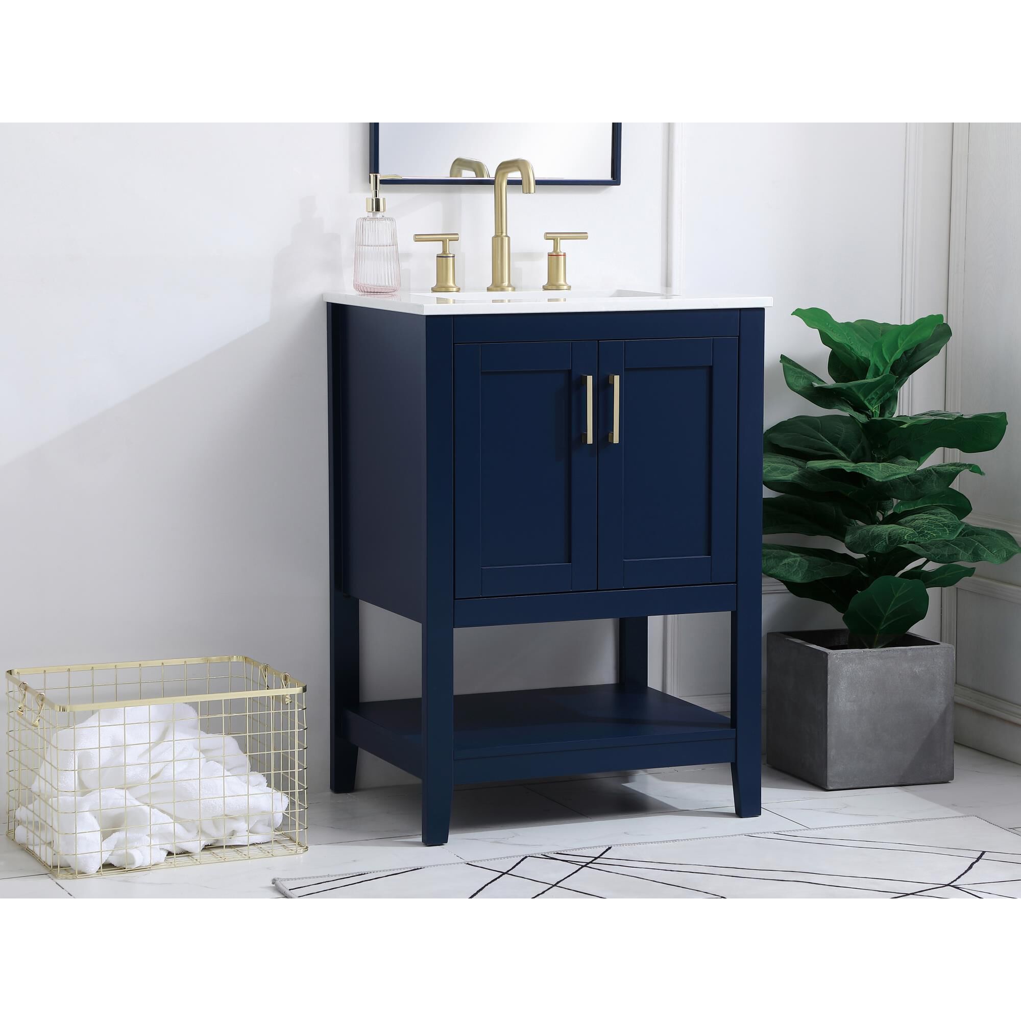 Aubrey Bath Vanity by Elegant Decor