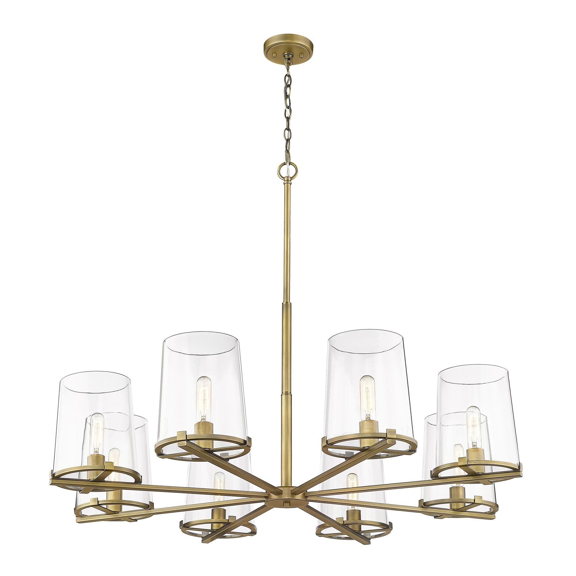 Callista 44 Inch 8 Light Chandelier by Z-Lite