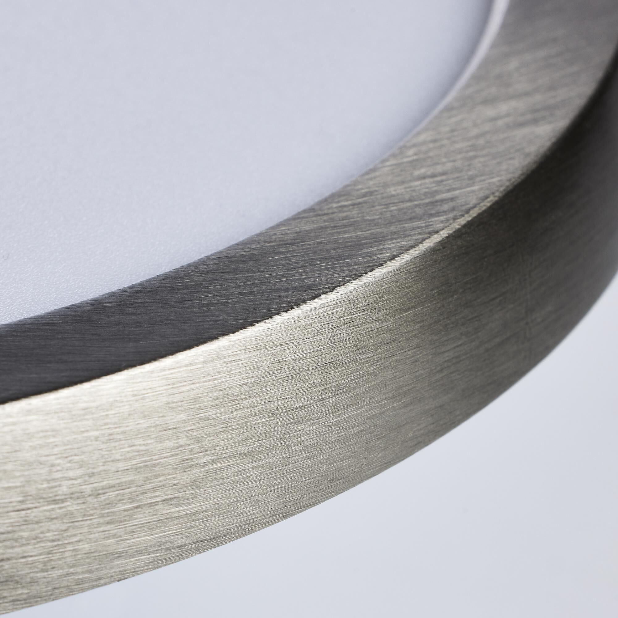 Shown in Brushed Nickel finish