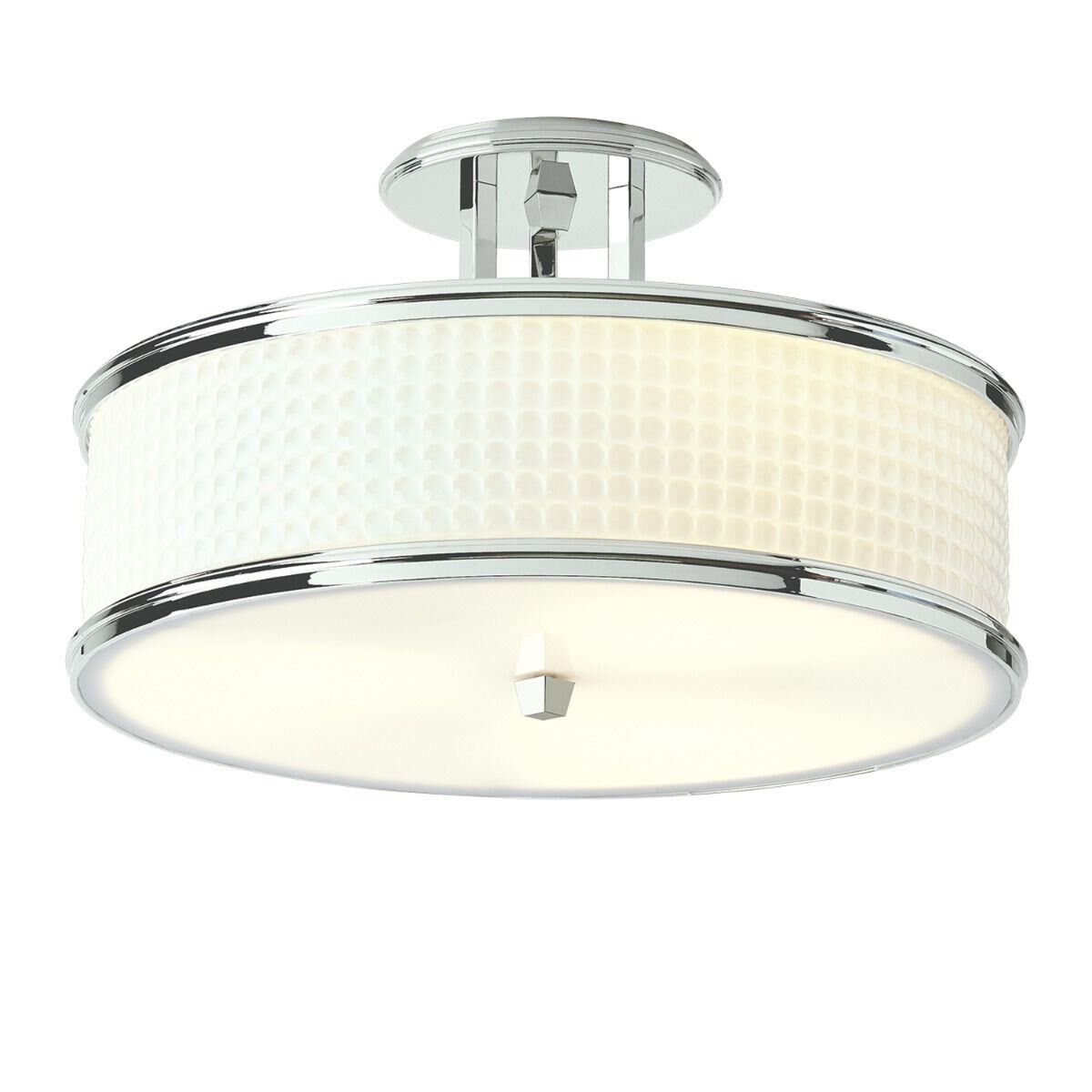 Prism 16 Inch 3 Light Flush Mount by Norwell
