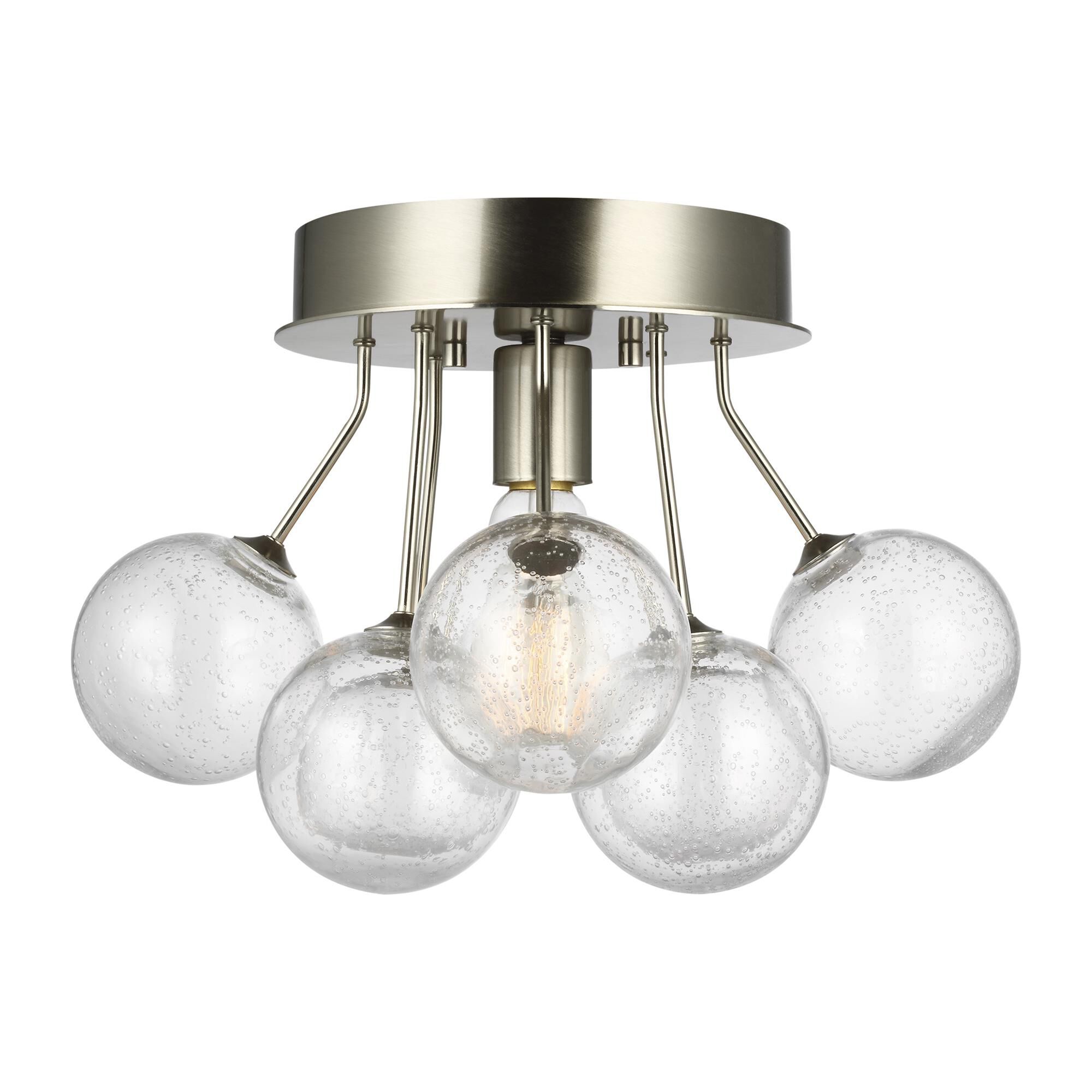 Sean Lavin Bronzeville 15 Inch Semi Flush Mount,
