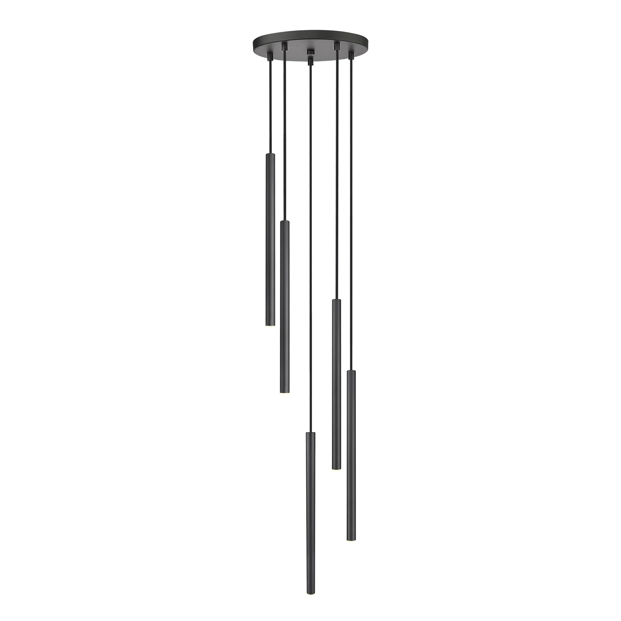 Shown in Matte Black finish and Matte Black glass and Matte Black shade