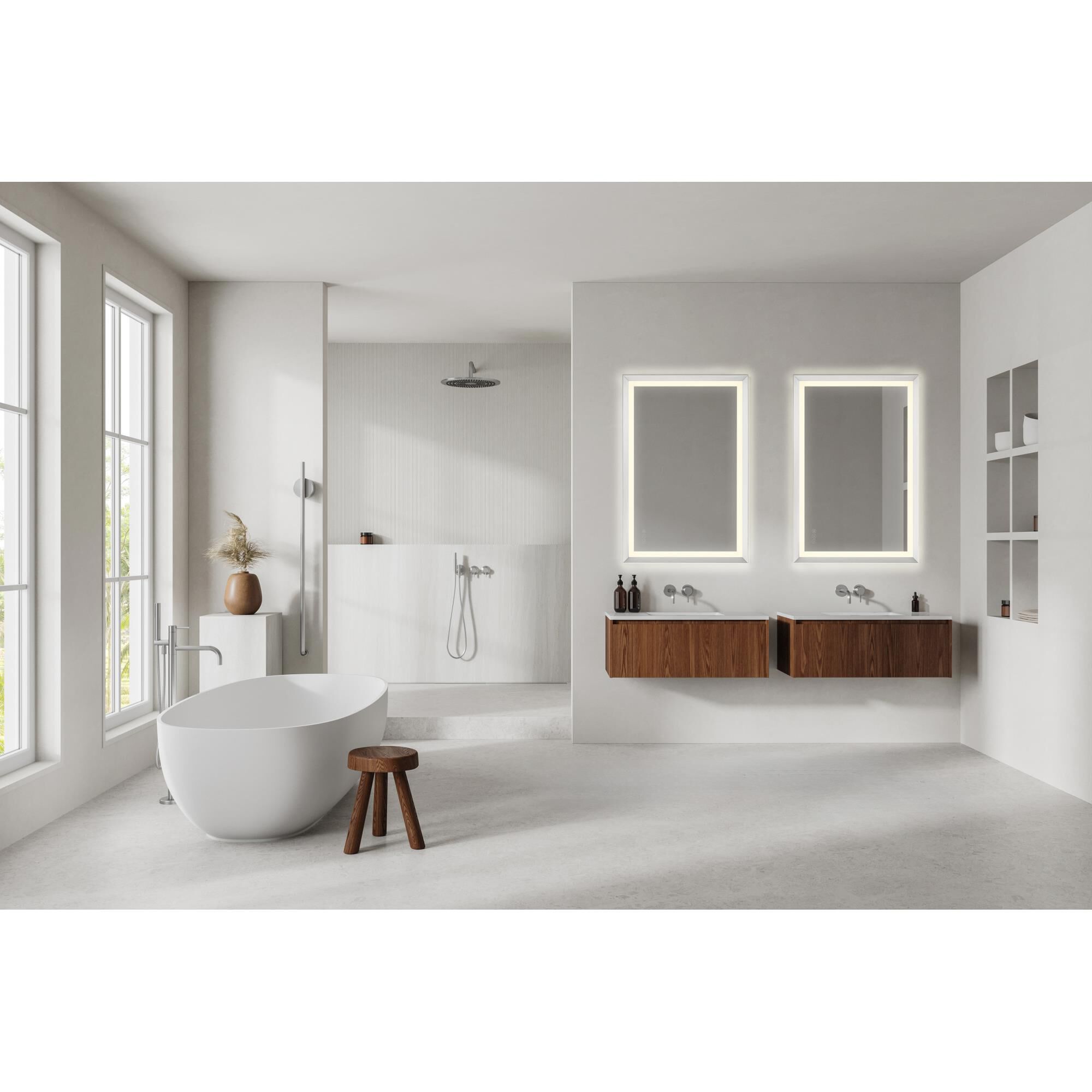 Artell 36 Inch LED Lighted Mirror by Eurofase Lighting