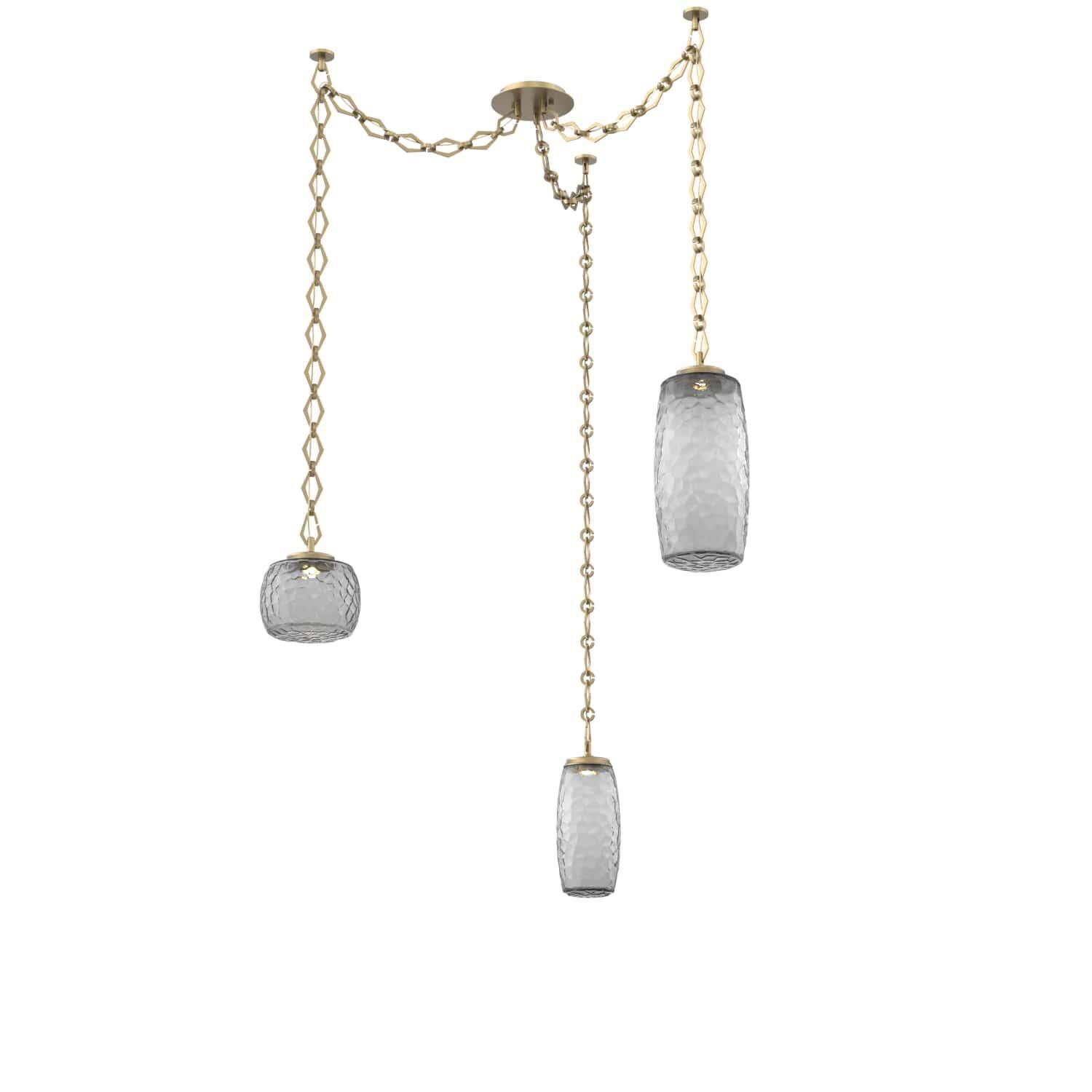 Levi Wilson Vessel 15 Inch Multi Pendant Light by Hammerton Studio