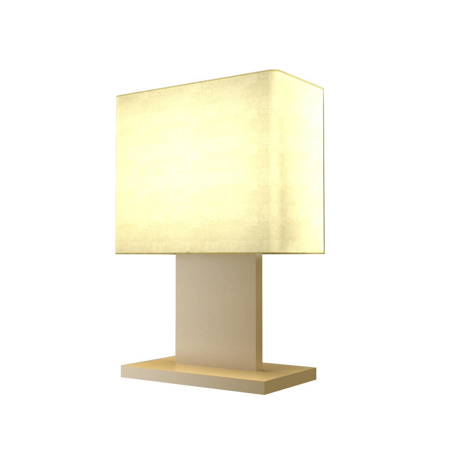 Shown in Pale Gold finish and Raw Cotton shade