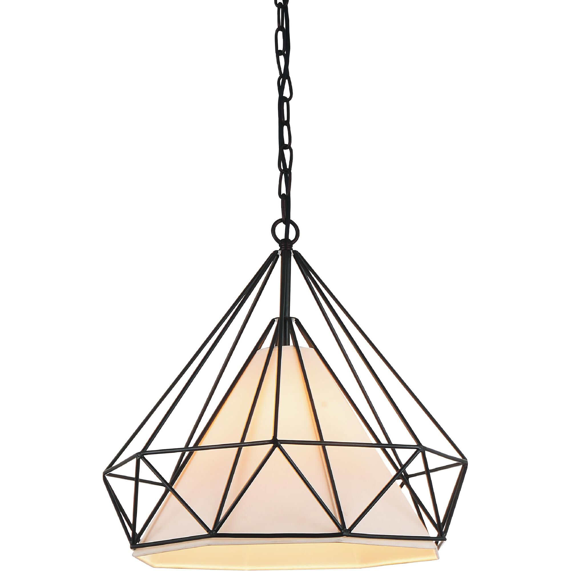 CWI Lighting Diamond 15 Inch Large Pendant