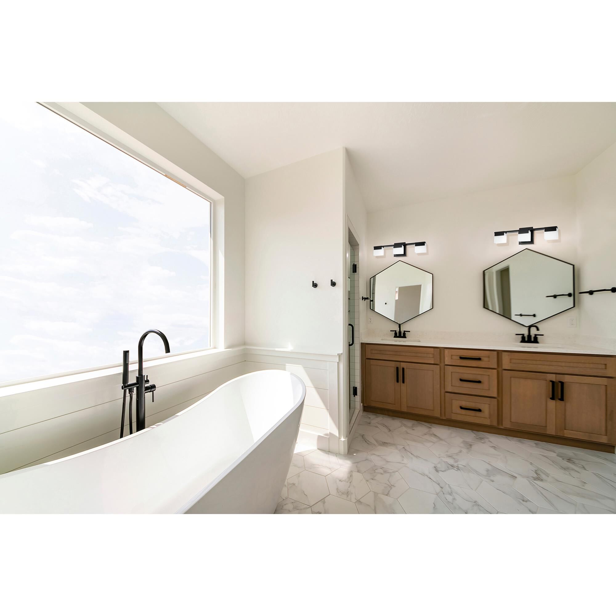 Eglo Vente 21 Inch 3 Light LED Bath Vanity Light by Eglo Lighting