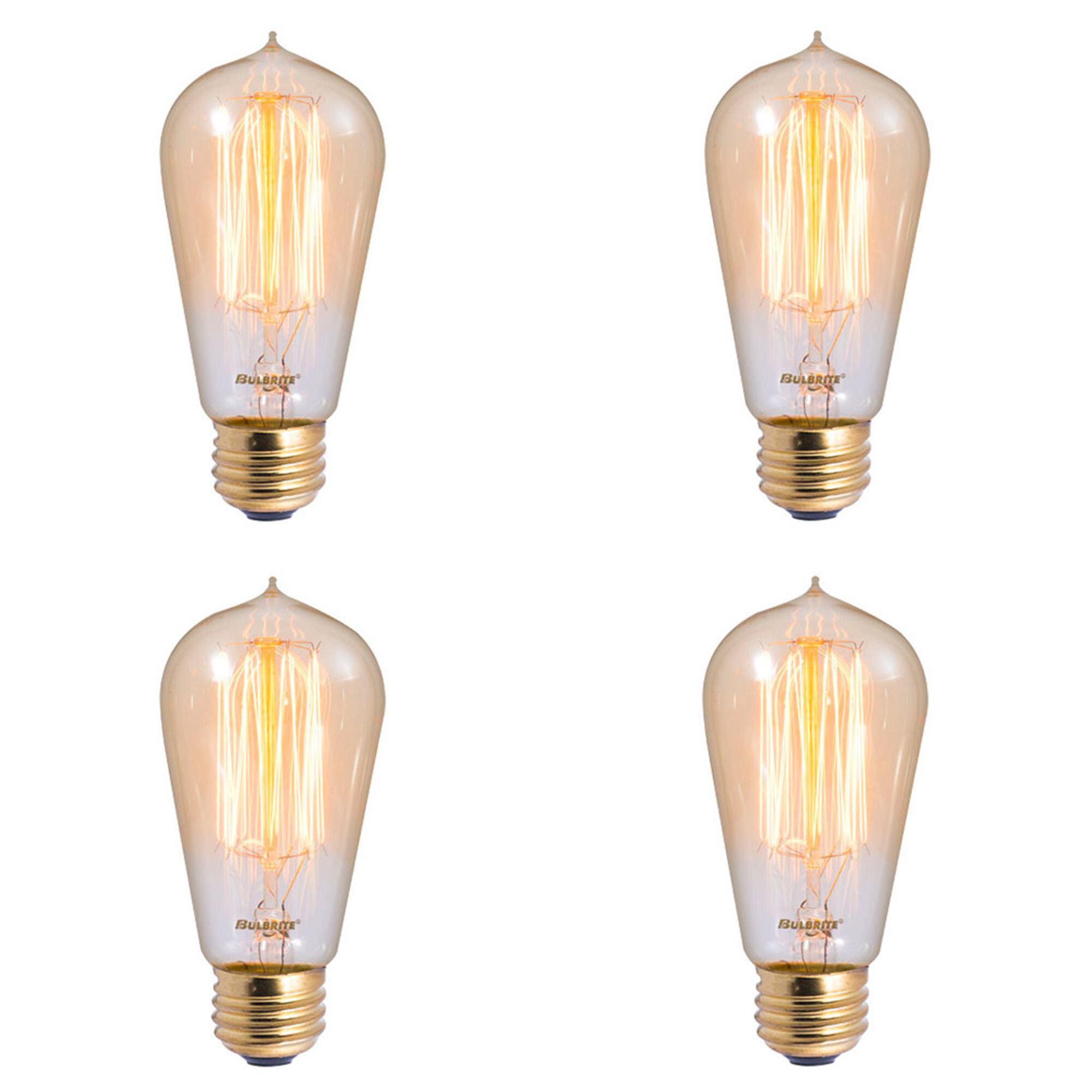 40 Watt 2200K ST18 Incandescent Light Bulb by Bulbrite