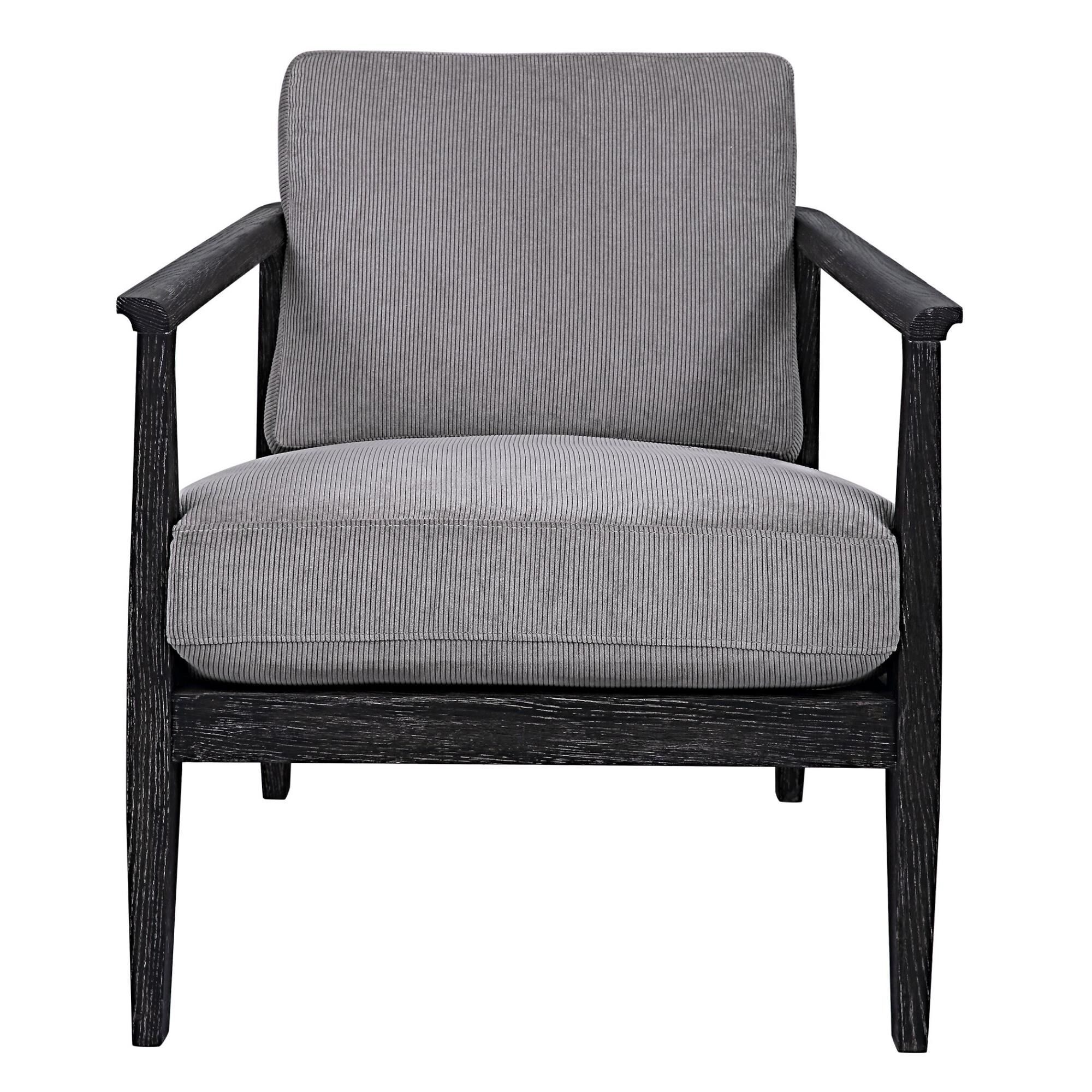 Shown in This Refreshing Take On A Modern Accent Chair Features A Curved Open Back Design In Solid Oak Wood.  finish