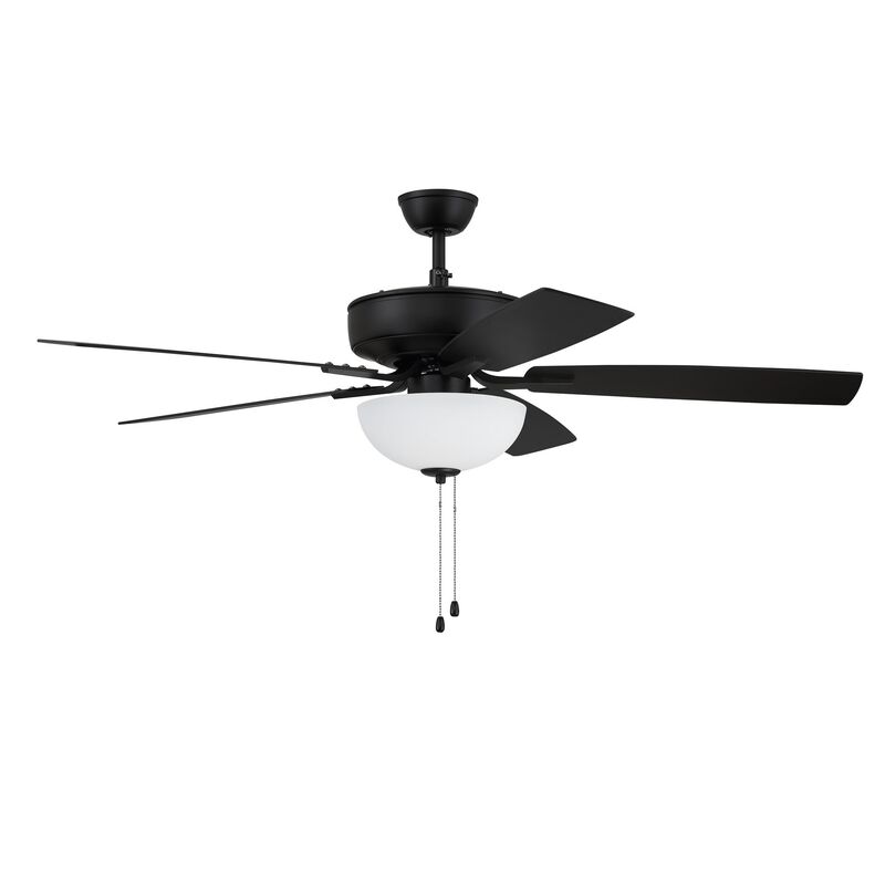 Pro Plus 52 Inch Ceiling Fan with Light Kit by Craftmade