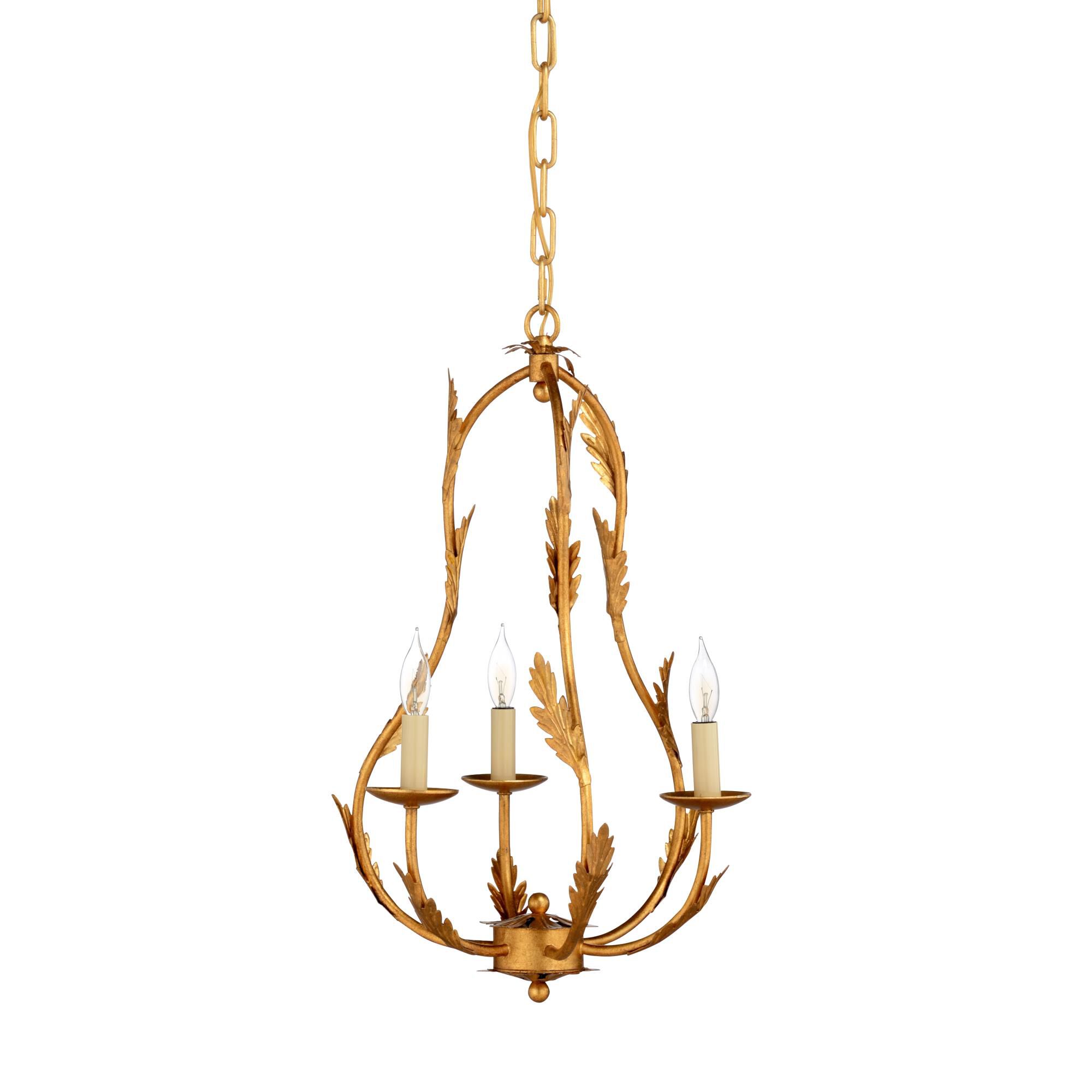 Shown in Antique Gold Leaf finish