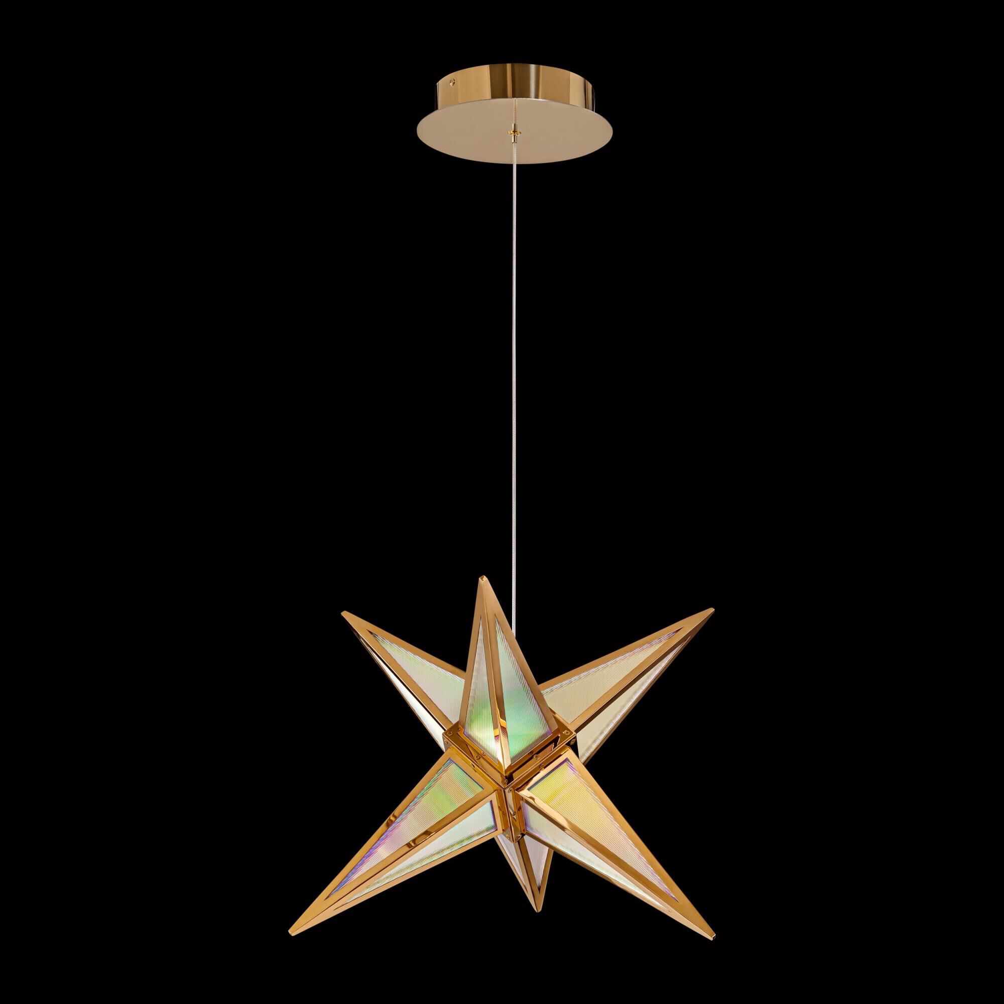 Spectrum 18 Inch Large Pendant by Golden Lighting