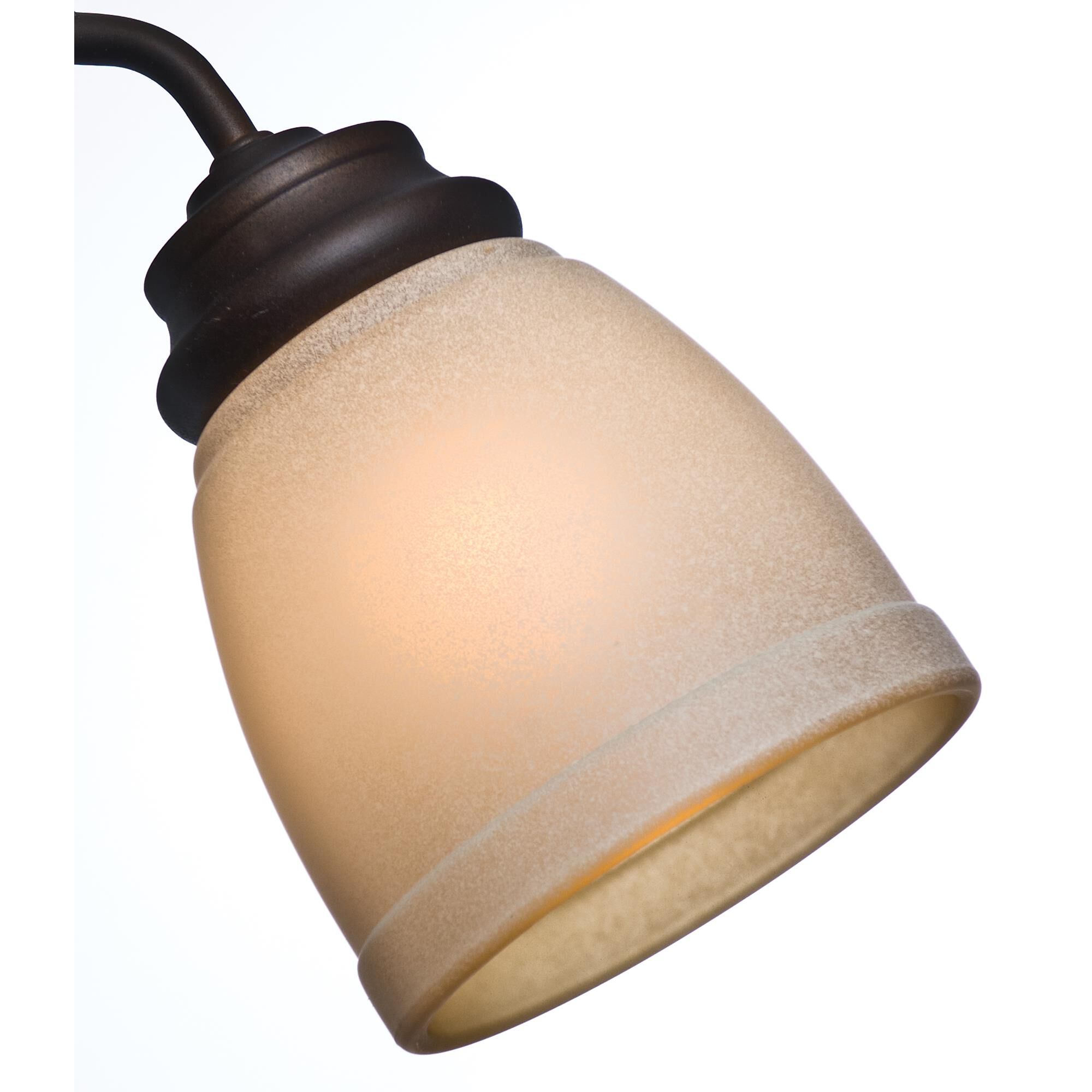 Shown in None finish and Tea Stain glass