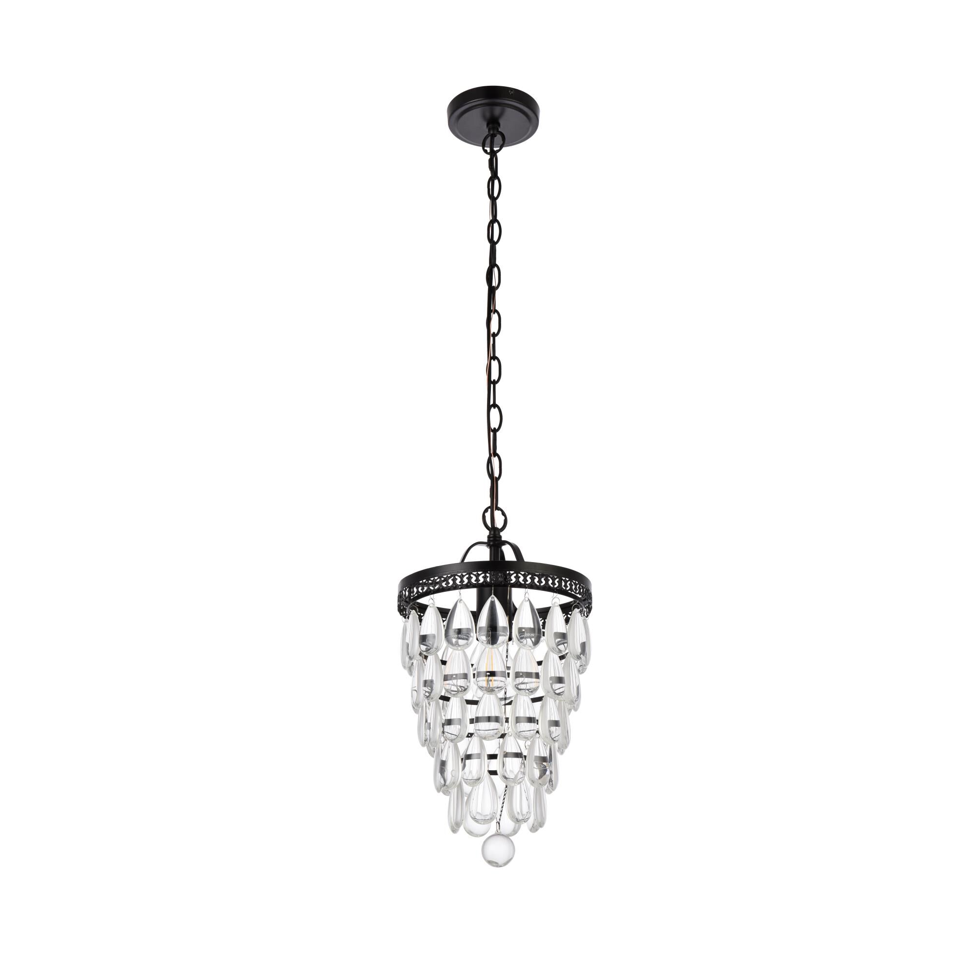 Elegant Lighting Reese 9 Inch Mini Pendant