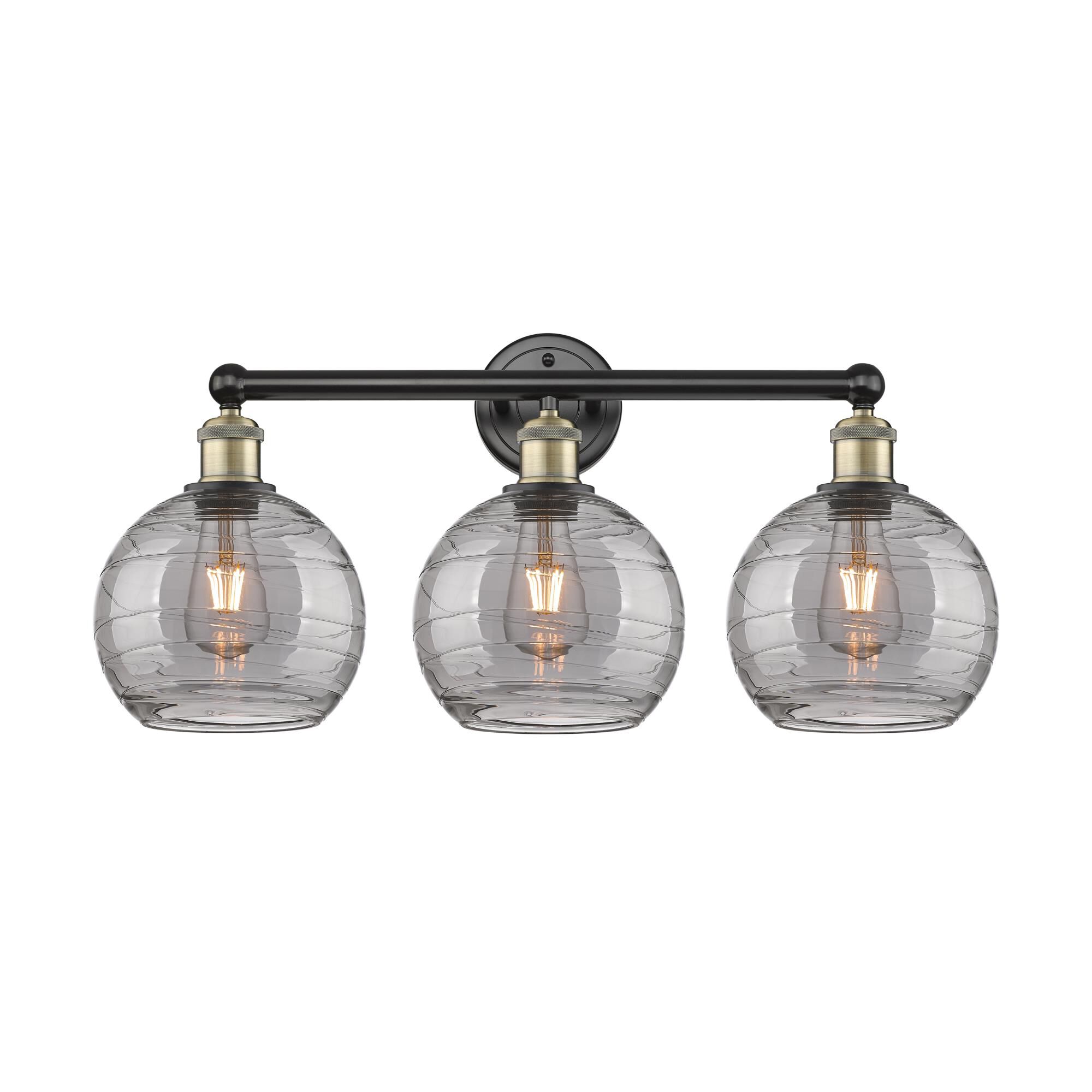 Bruno Marashlian Athens Deco Swirl 26 Inch Bath Vanity Light by Innovations Lighting