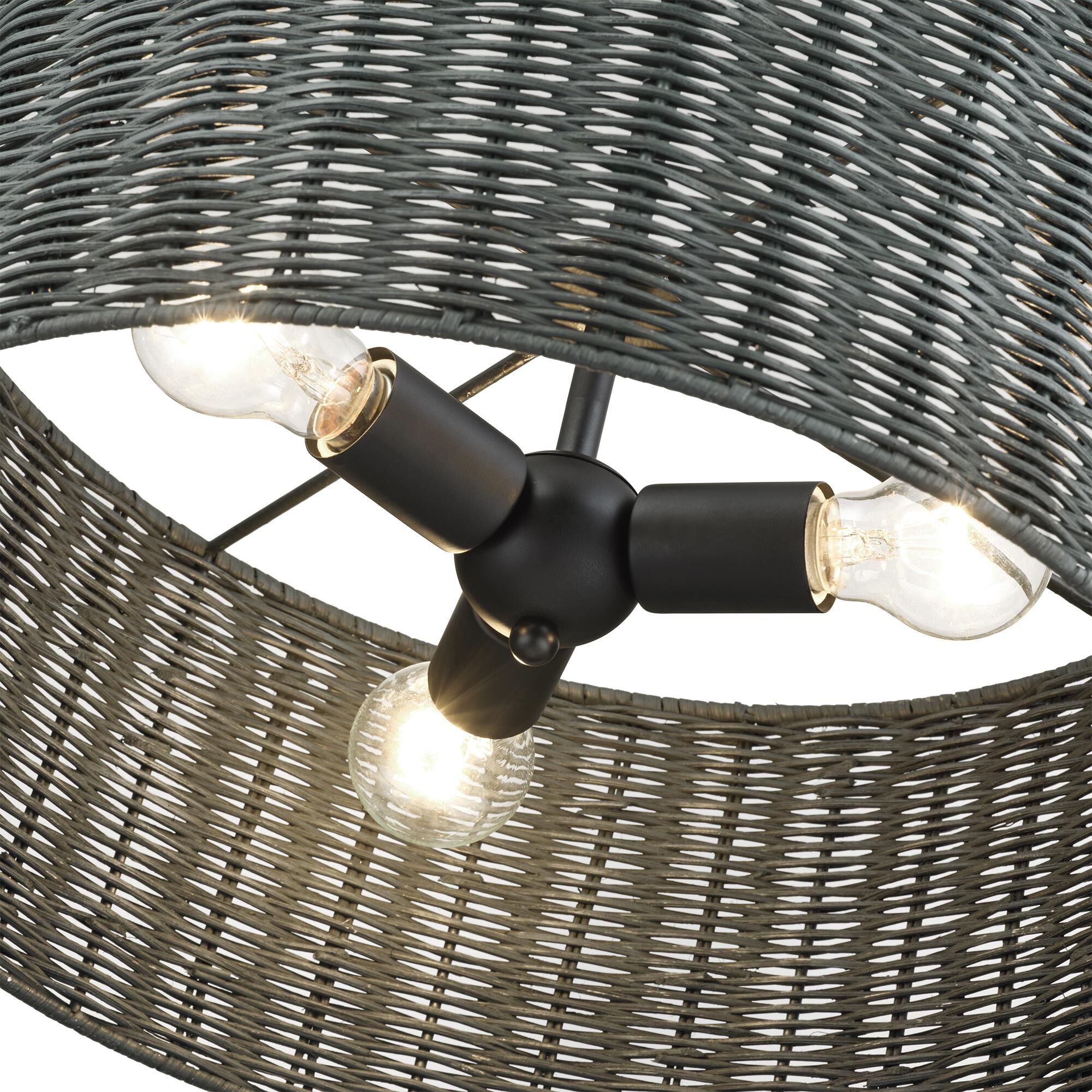 Weavington 18 Inch Large Pendant by Livex Lighting