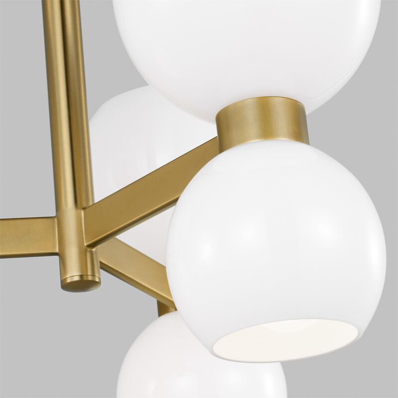 Kate Spade New York Londyn 20 Inch 6 Light Semi Flush Mount by Visual Comfort Studio