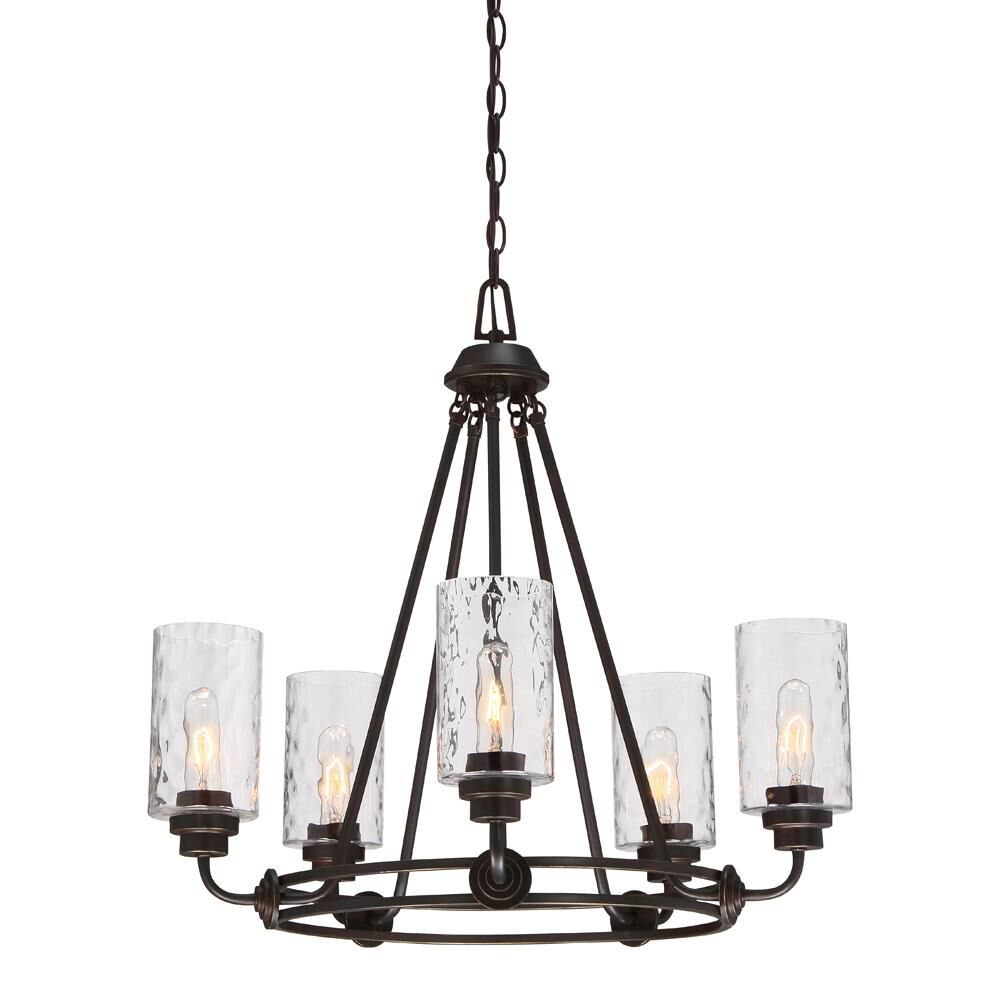 Gramercy Park 26 Inch 5 Light Chandelier by Designers Fountain