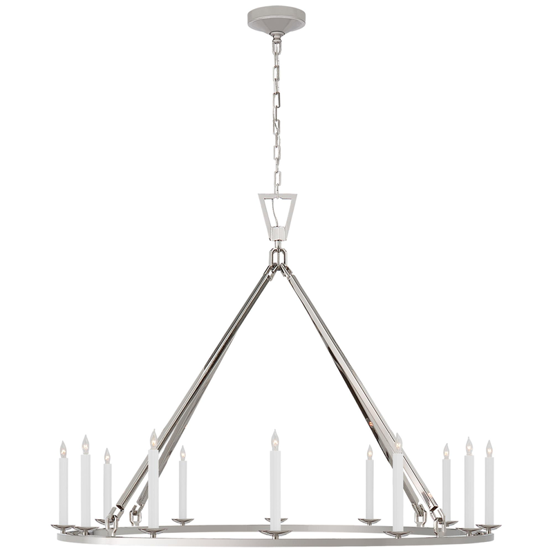 Chapman & Myers Darlana 50 Inch Chandelier by Visual Comfort Signature Collection