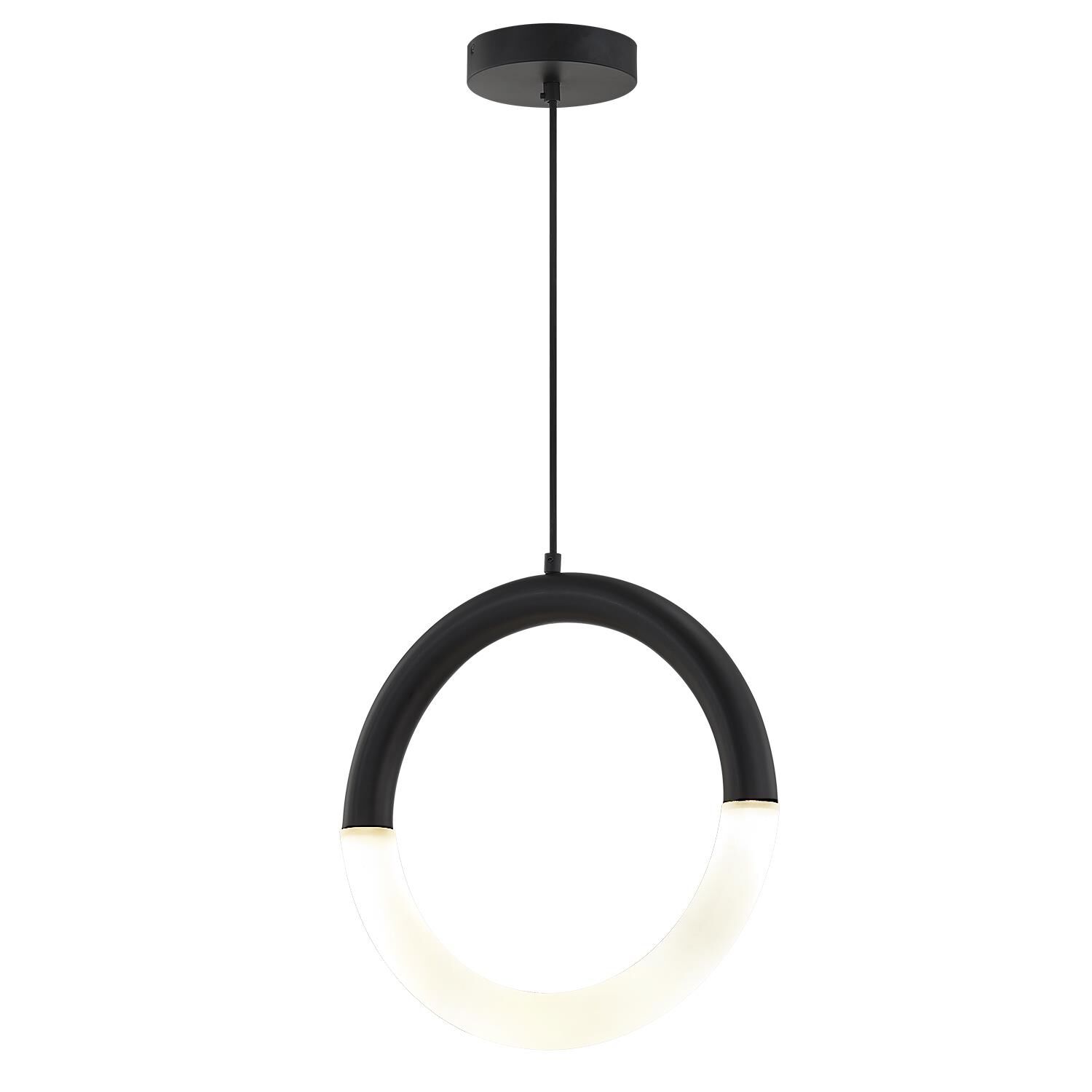Revolve 17 Inch LED Large Pendant by Justice Design Group