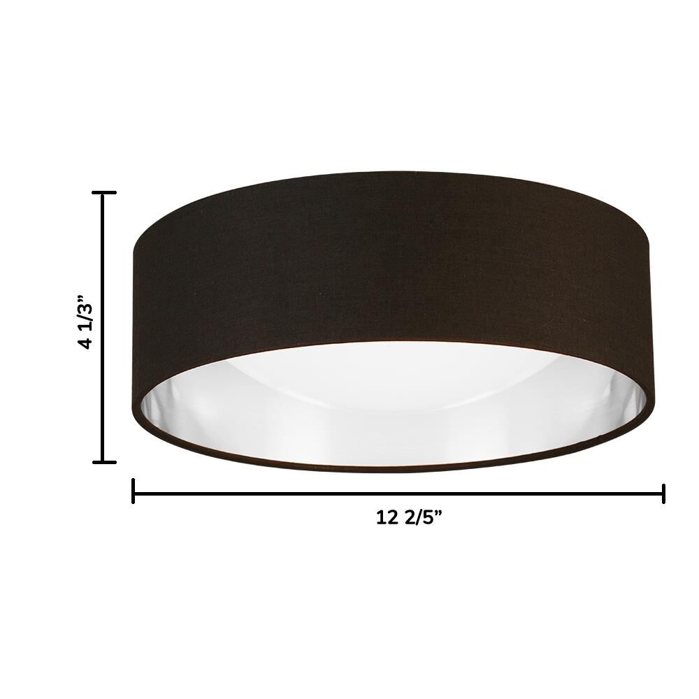 Eglo Orme 12 Inch 1 Light LED Flush Mount by Eglo Lighting