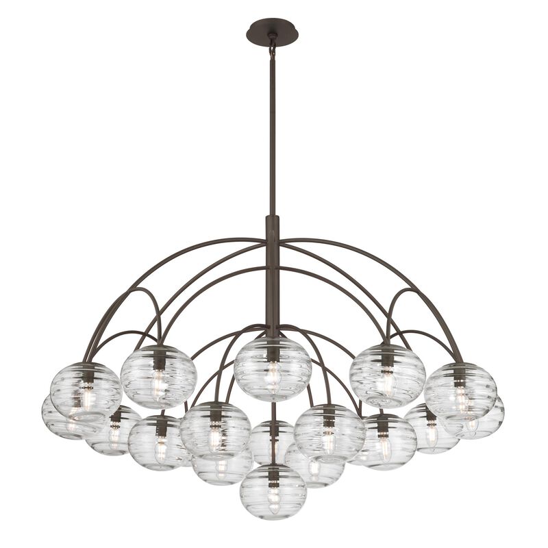 Lenora 48 Inch Chandelier by Metropolitan Lighting