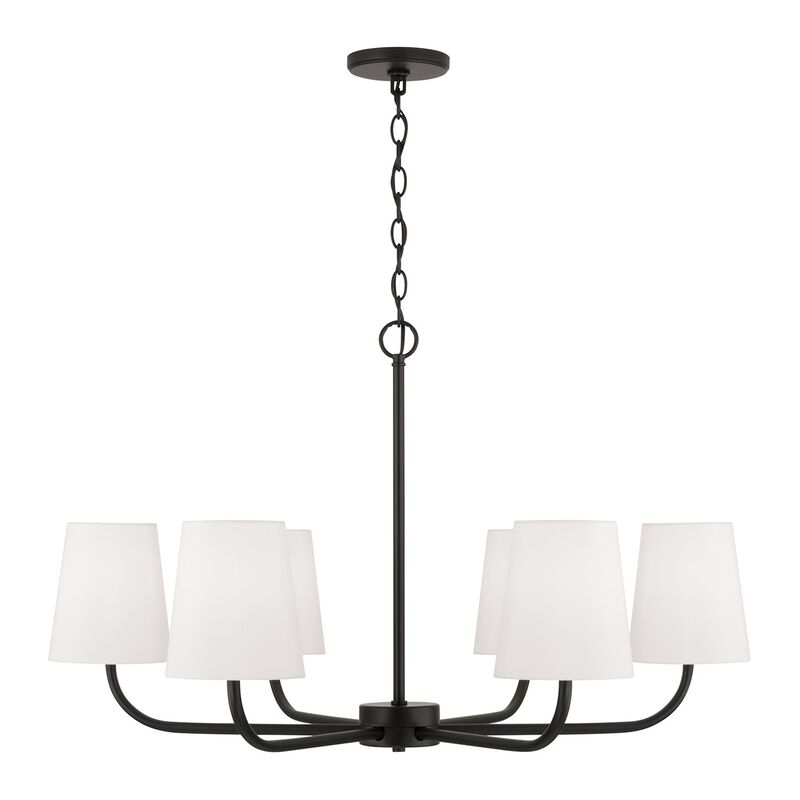 Brody 34 Inch 6 Light Chandelier by Capital Lighting Fixture Company