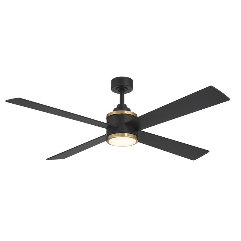 Falco 54 Inch Ceiling Fan with Light Kit by Minka Aire