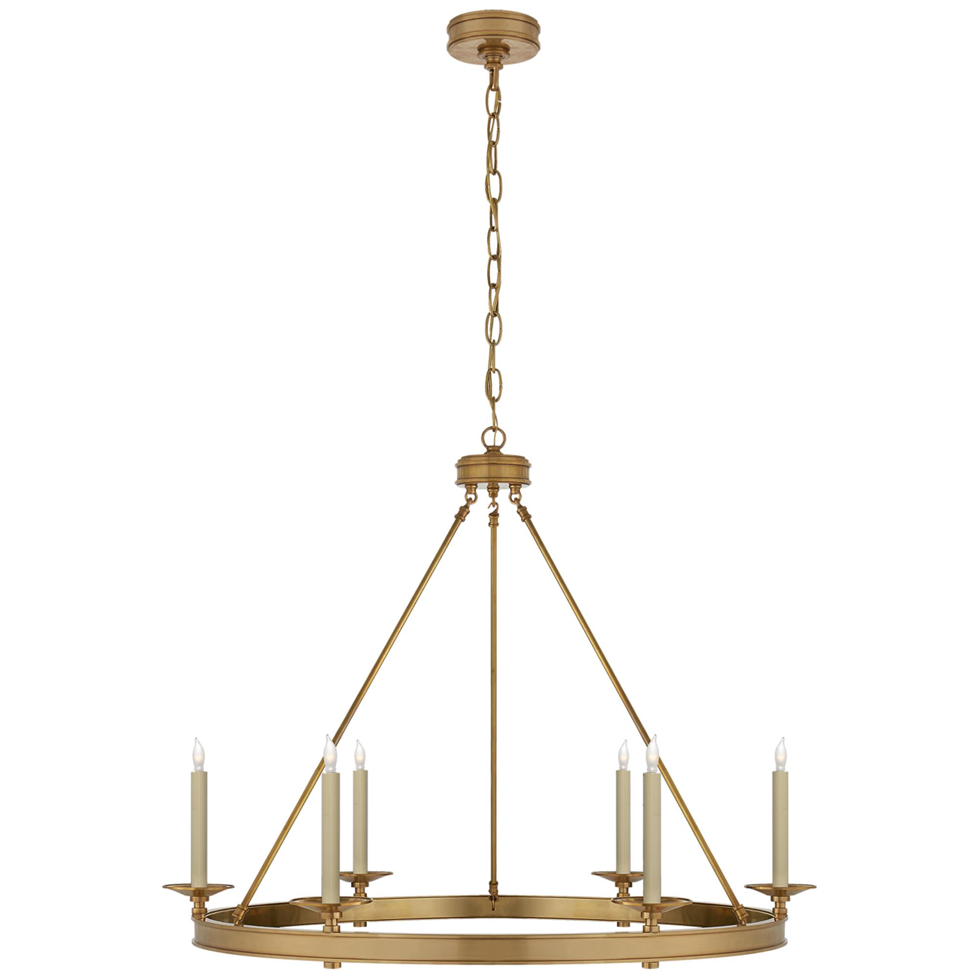 Shown in Antique-Burnished Brass finish