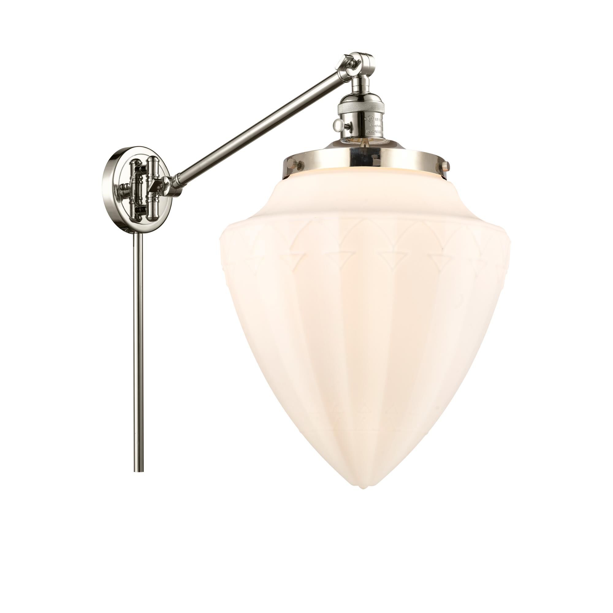 Bruno Marashlian Bullet Wall Swing Lamp by Innovations Lighting