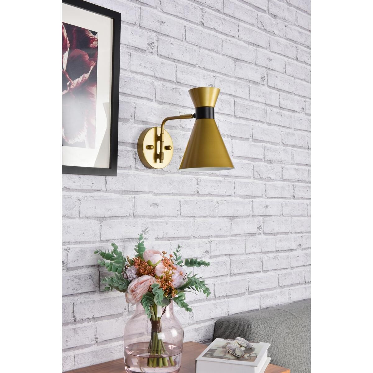 Halycon 11 Inch Wall Sconce by Elegant Lighting