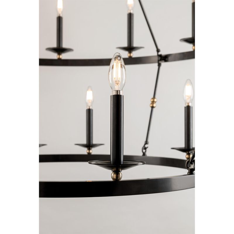 Allendale 41 Inch Chandelier by Hudson Valley Lighting