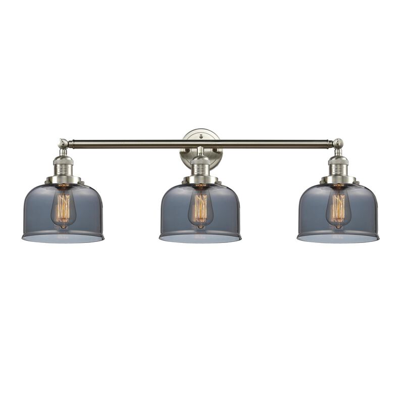 Bruno Marashlian Large Bell 32 Inch 3 Light Bath Vanity Light by Innovations Lighting