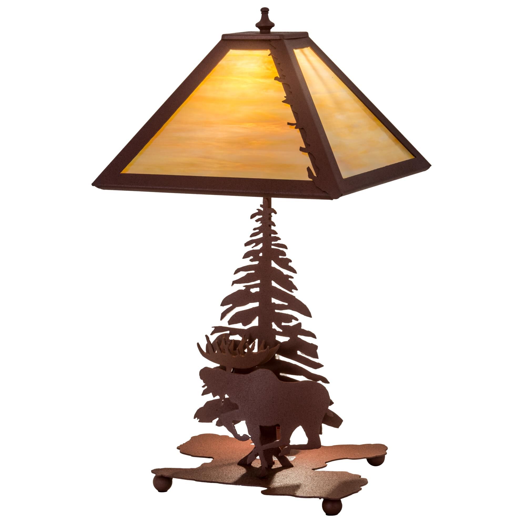 Moose On The Loose 21 Inch Table Lamp by Meyda Lighting