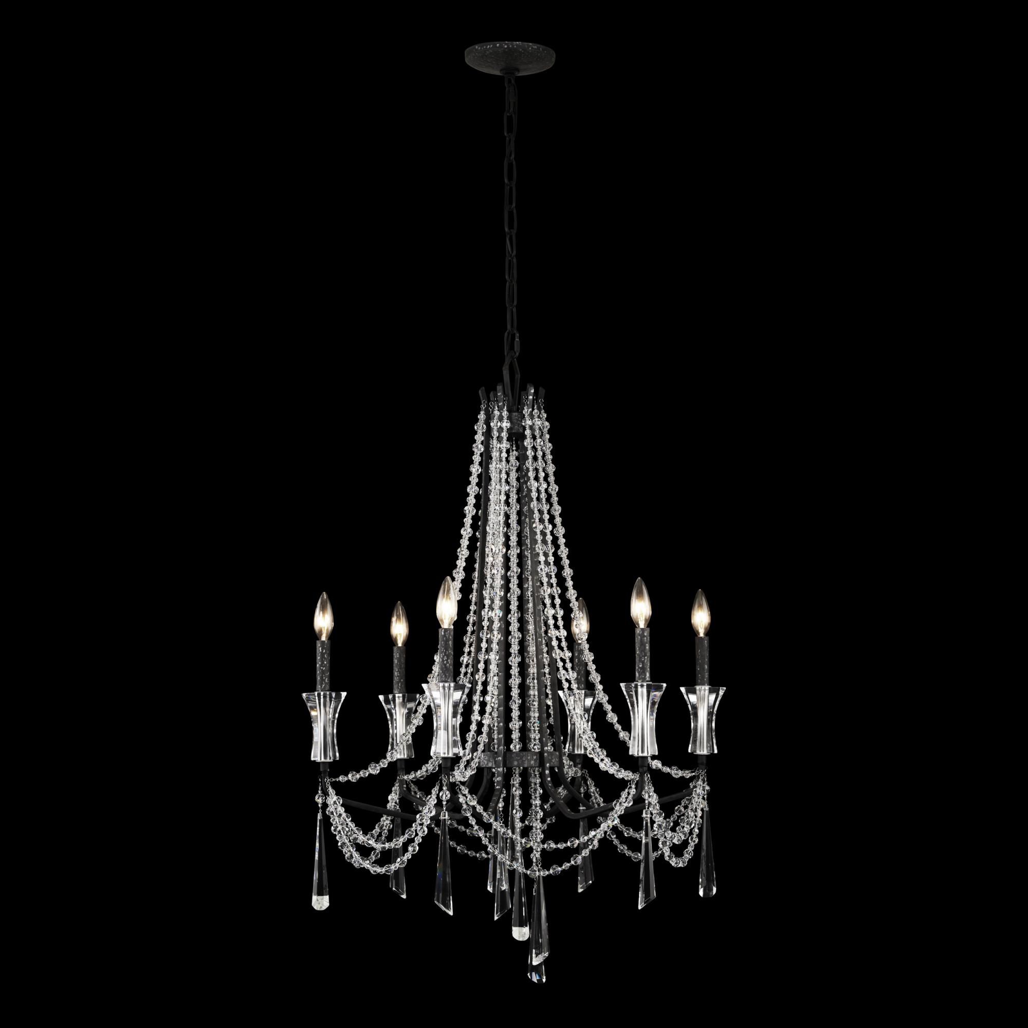 Barcelona 27 Inch 6 Light Chandelier by Varaluz