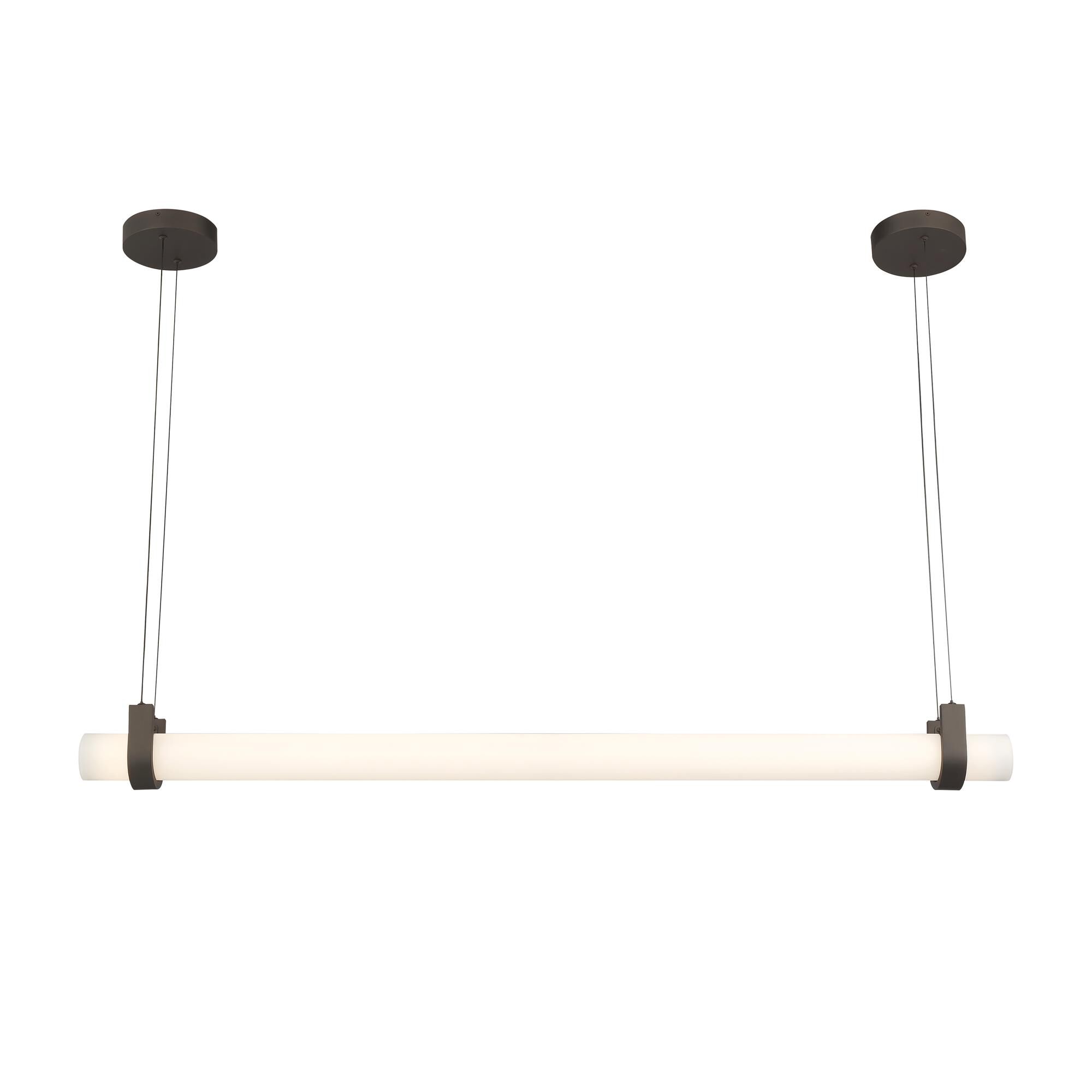 Shown in Dark Bronze finish and Etched Opal glass