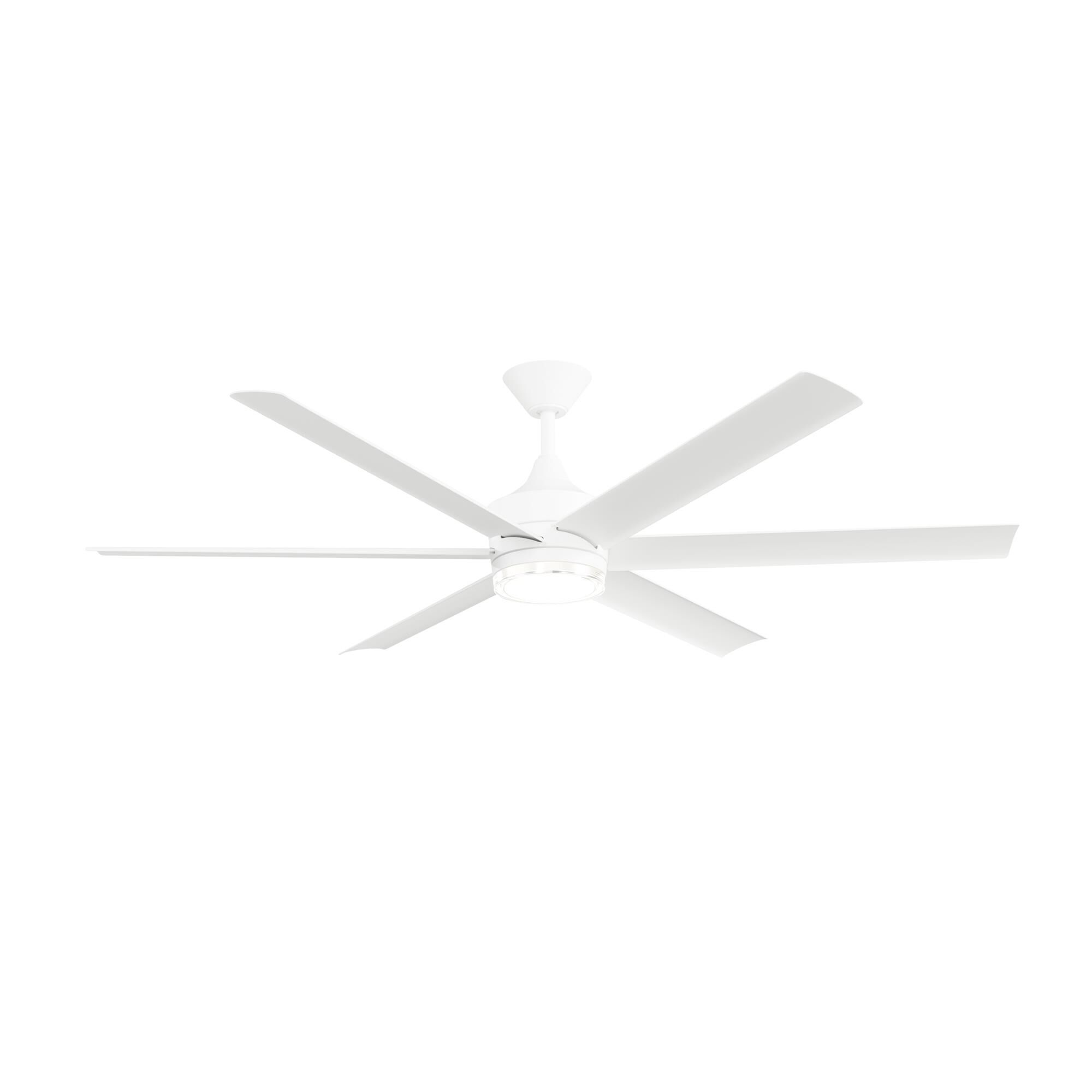 Shown in Matte White finish and Clear Polycarbonate with Inside Frosted Acrylic glass